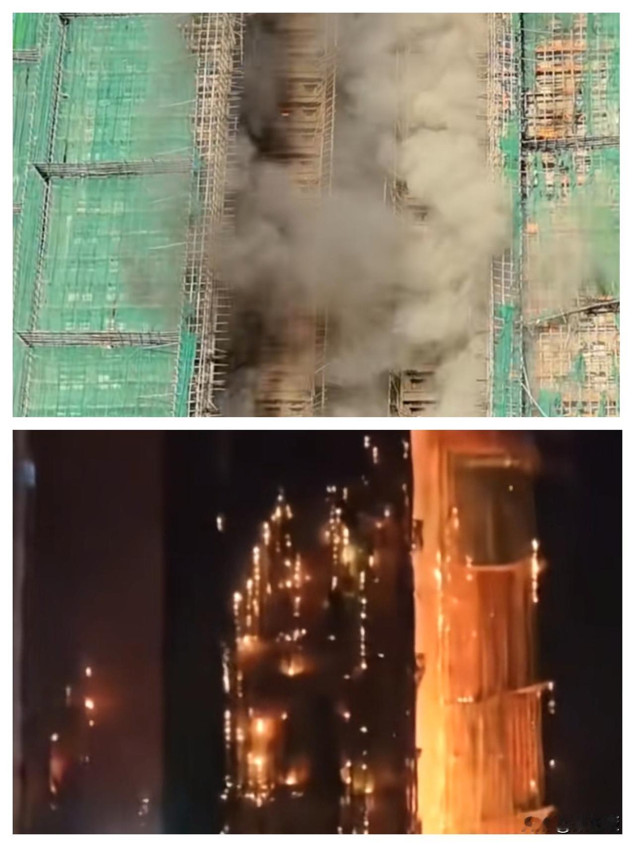 想跑都没机会

这次香港大埔火灾一定一定要引以为戒，竹架子和尼龙网都是易燃物，装