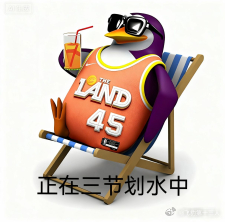 詹姆斯砍下23分致敬詹姆斯哈登骑士首秀