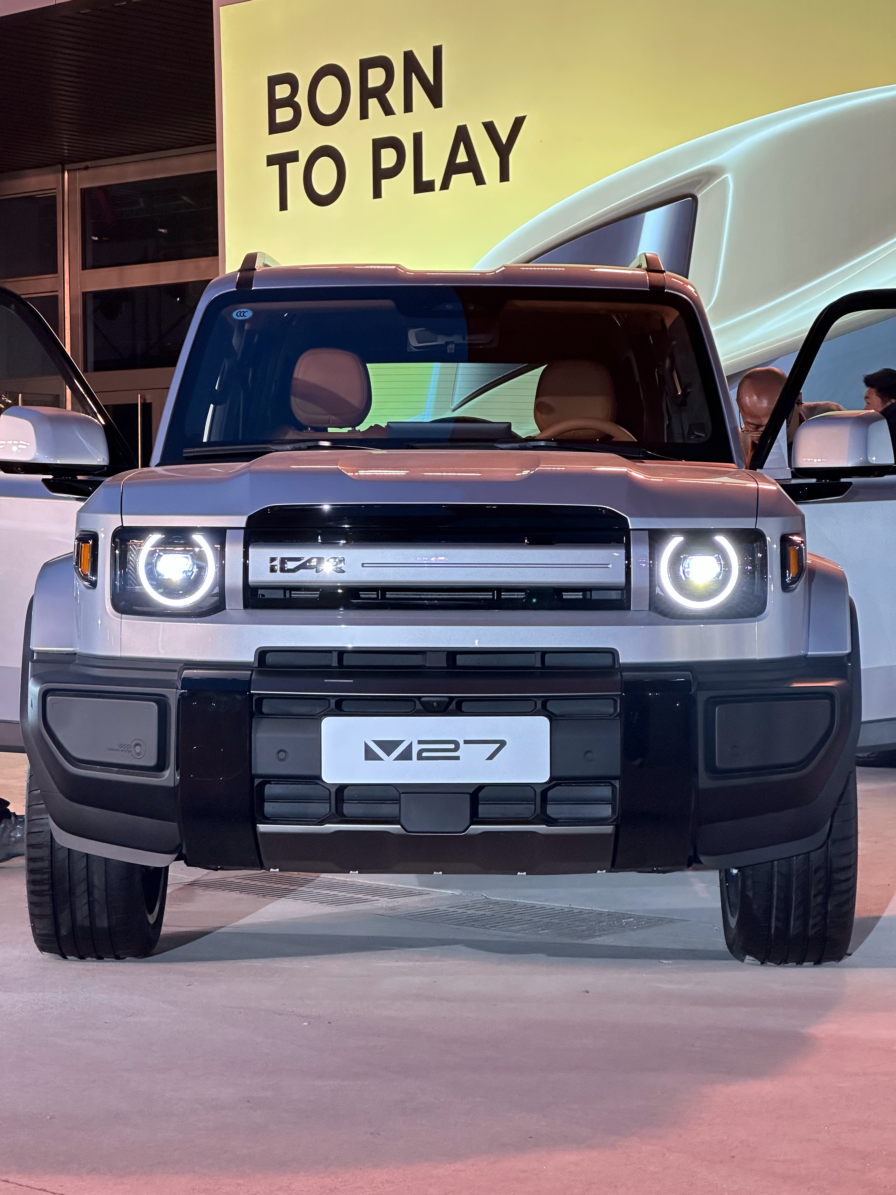 iCARV27这车颜值1-10分请各位评委打分V27全能硬派全家都爱iCARV2