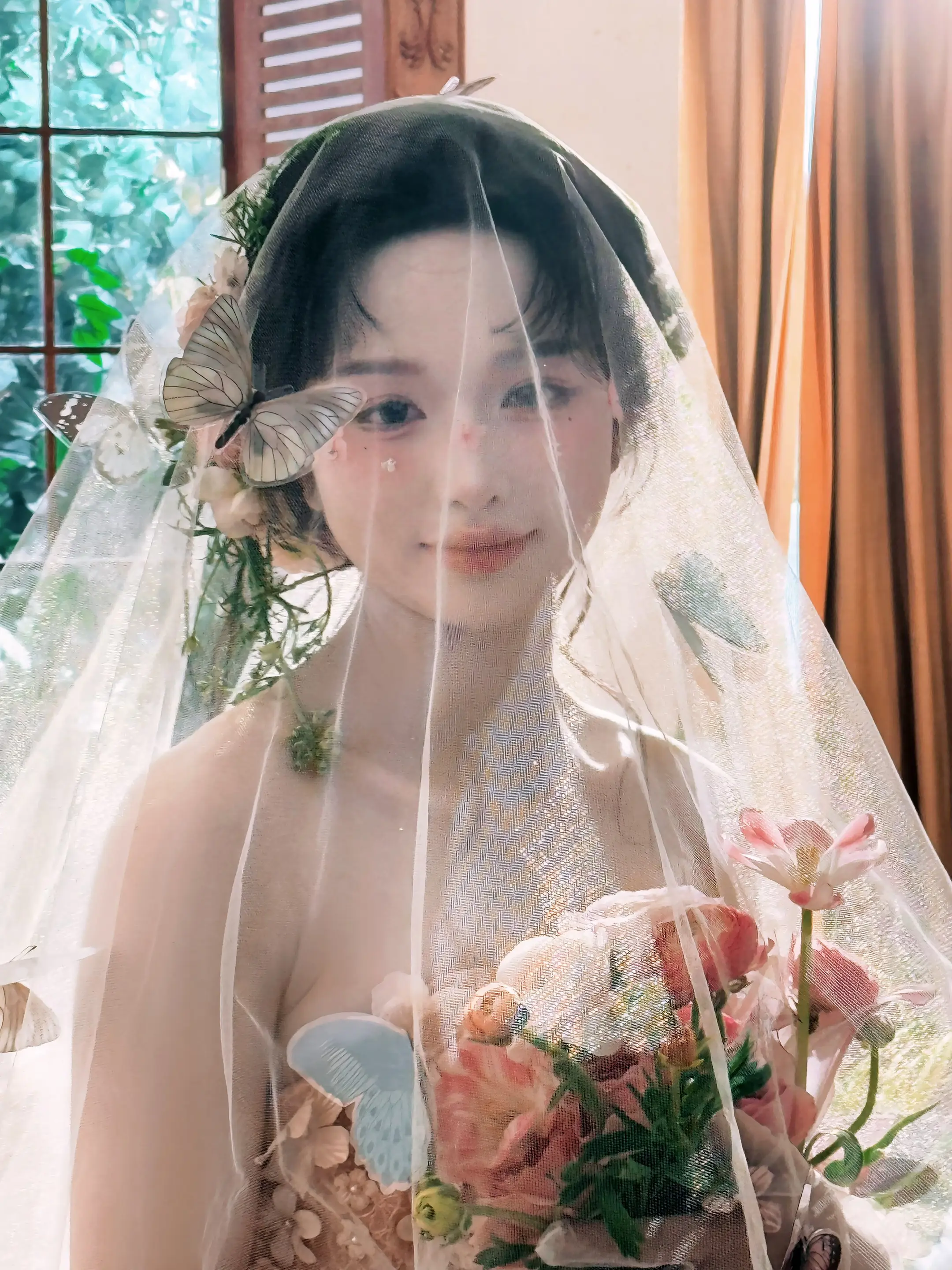 四点的海棠花未眠。