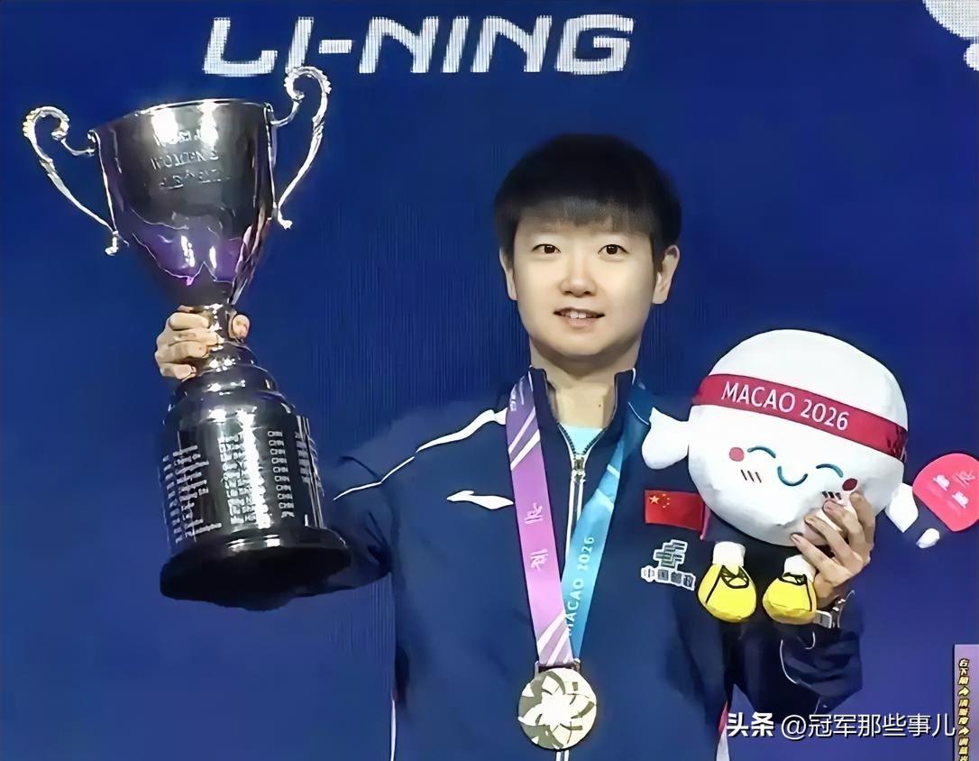 孙颖莎三连冠后马不停蹄，备战世乒赛再启征程！
 
4月5日晚，澳门世界杯女单决赛
