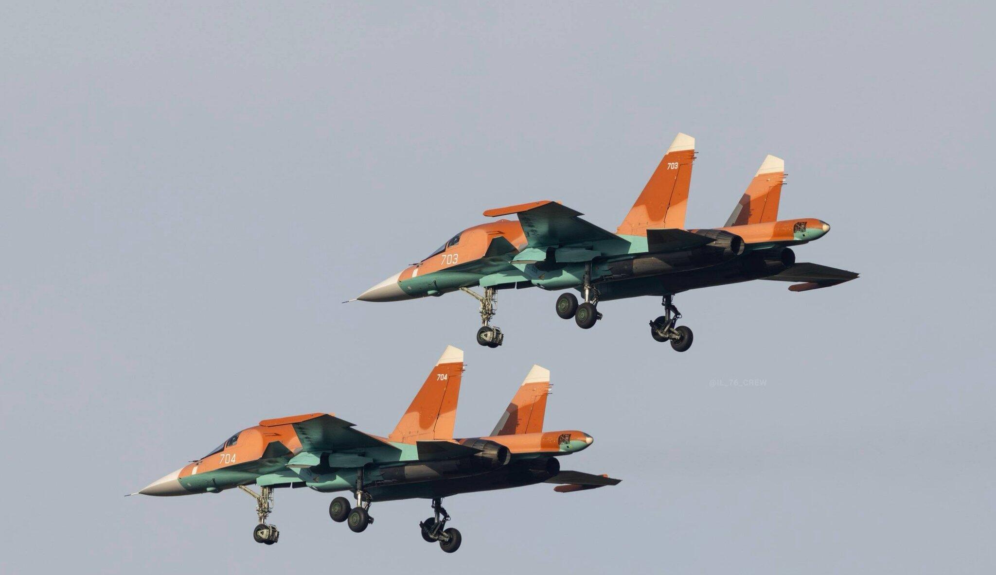 苏霍伊影像集 Su-34ME双机 ​​​