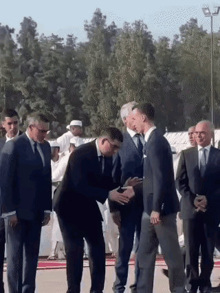 并不是所有人都喜欢这种亲手礼的，只要握手后抽手的速度够快，他们就不可能亲到我的手