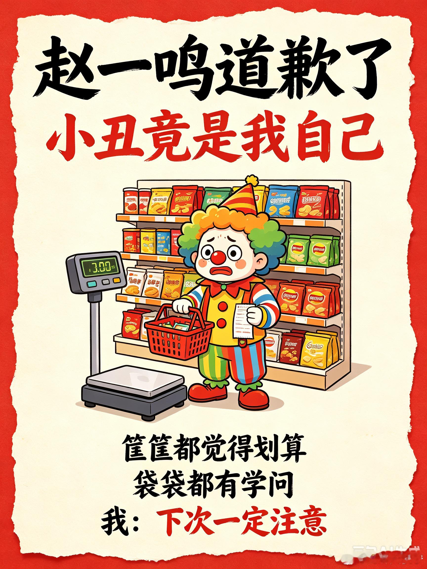 赵一鸣致歉事情发生了，就道歉，之前干嘛去了。积累的信任，顷刻坍塌。 ​​​