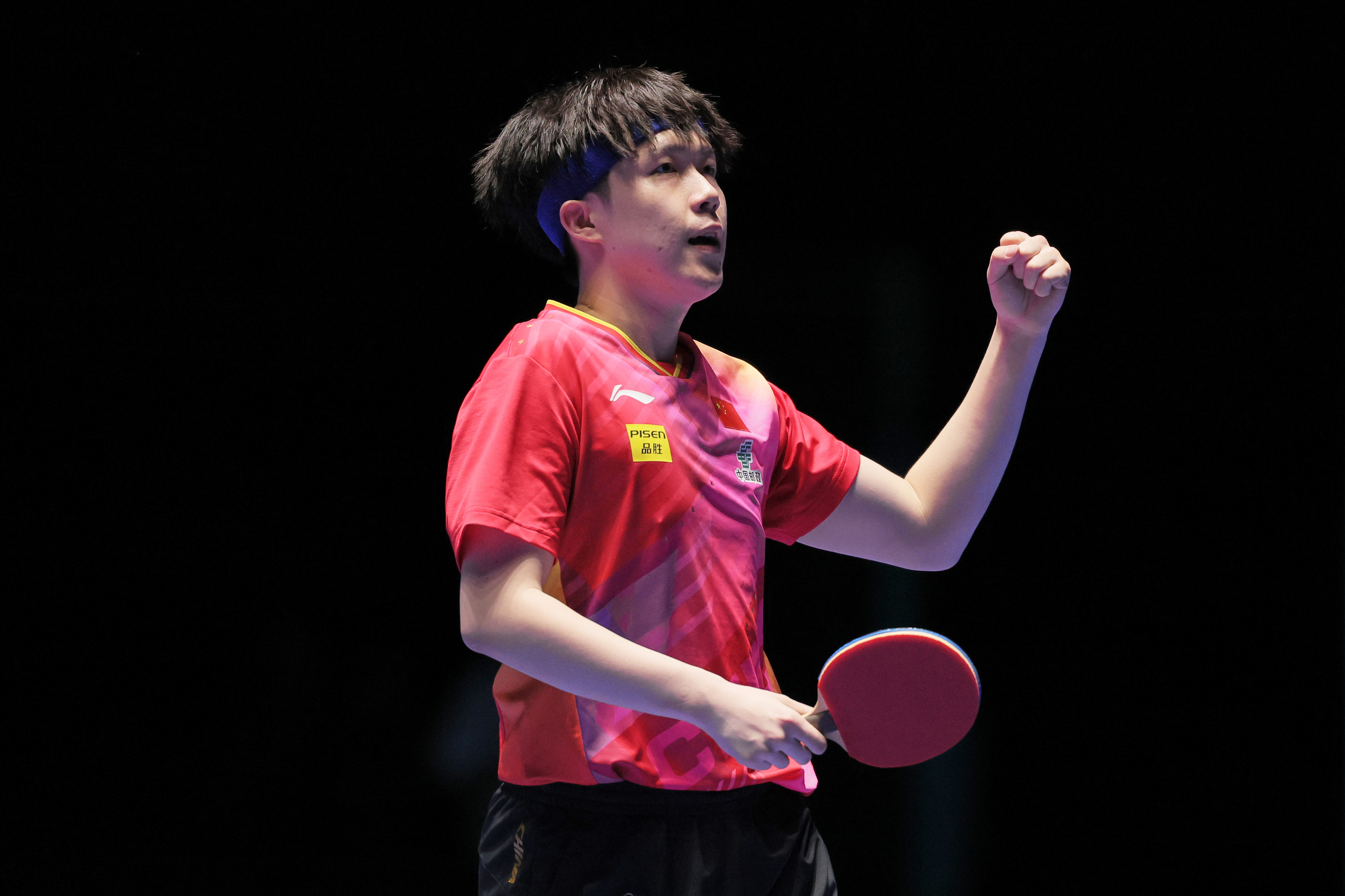 王楚钦光速挺进16强32进16：王楚钦🇨🇳 3-0 🇨🇳陈垣宇【11-4
