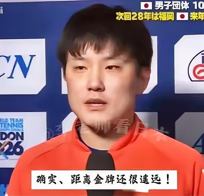 张本智和终于“服软”！亚军颁奖典礼赛后，张本智和接受日媒采访，主动致歉，针对比赛