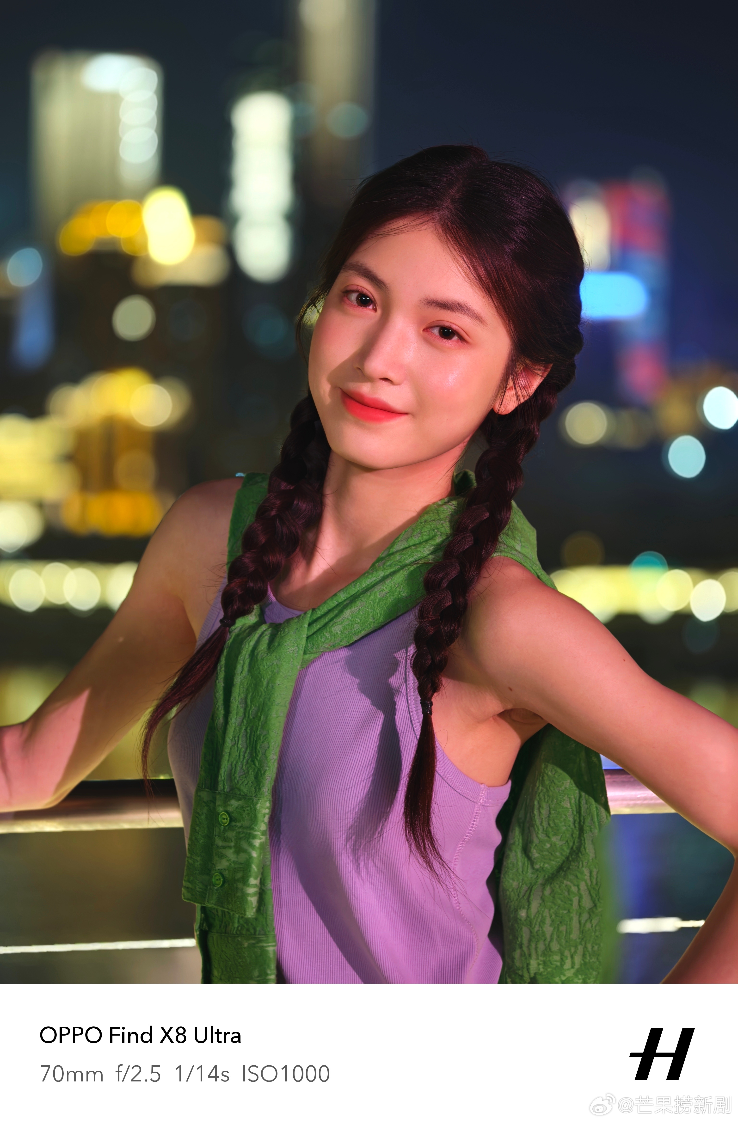 跟着OPPO夜游中国原来深夜值得记录的不止霓虹灯牌，还有路灯下相视一笑的闺蜜、旋