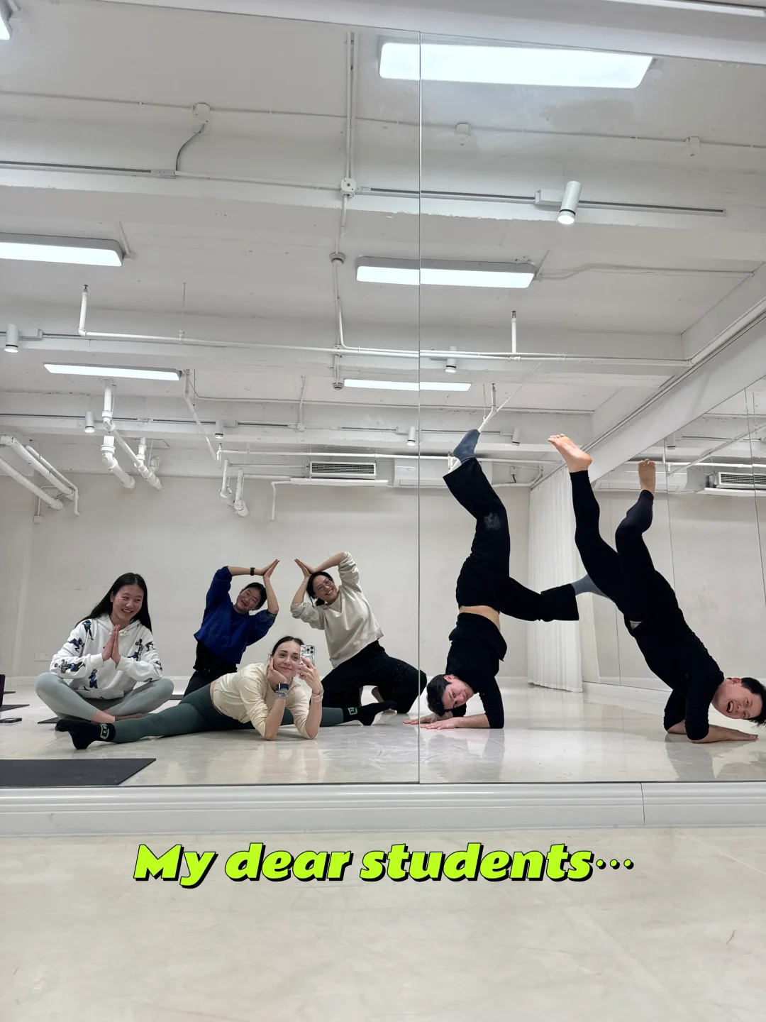 Message to my dear students…