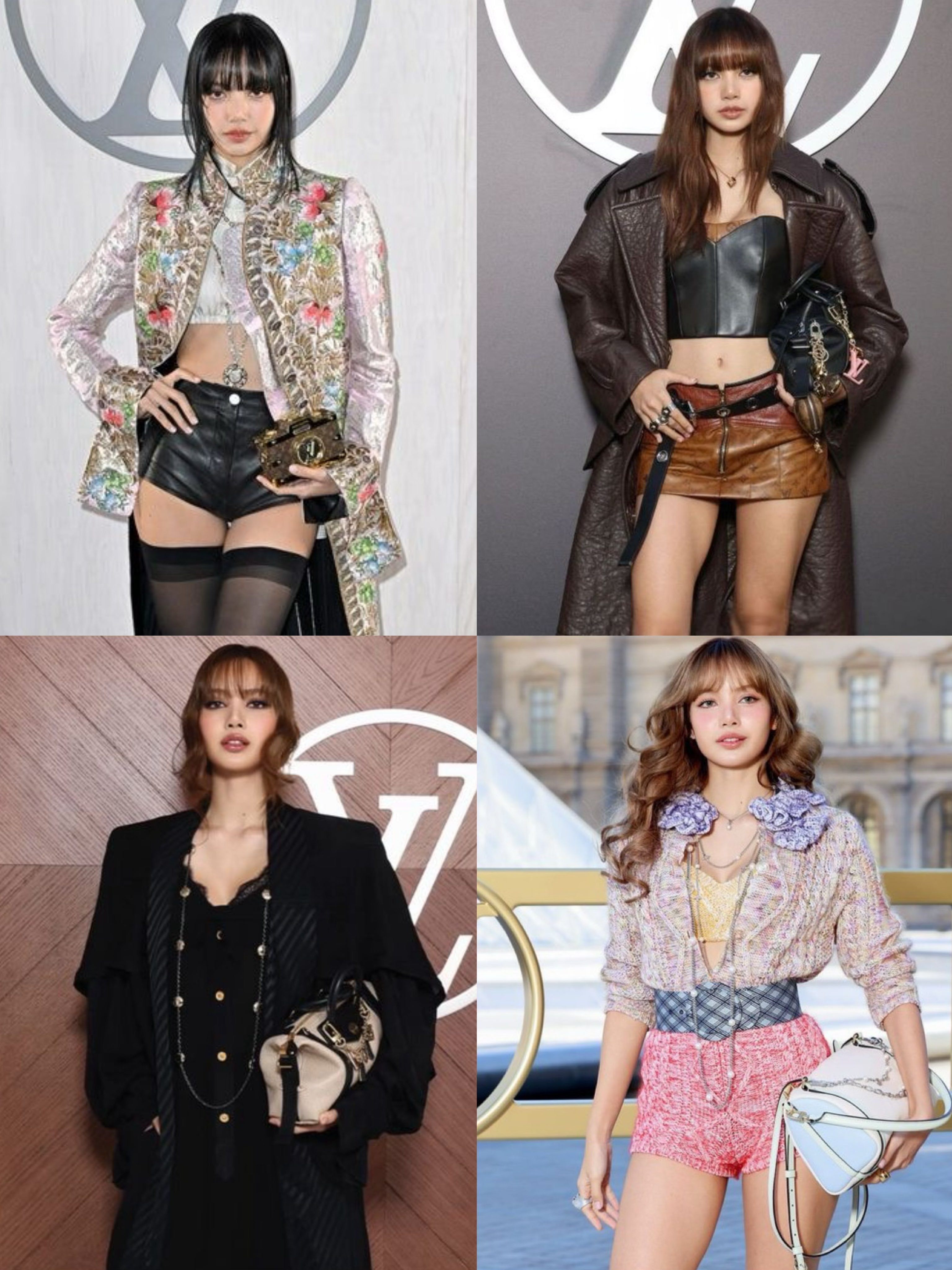 四次大秀怎么一次比一次权威……🧎🏻‍♀️lisa Lisa时装周芭比造型 ​