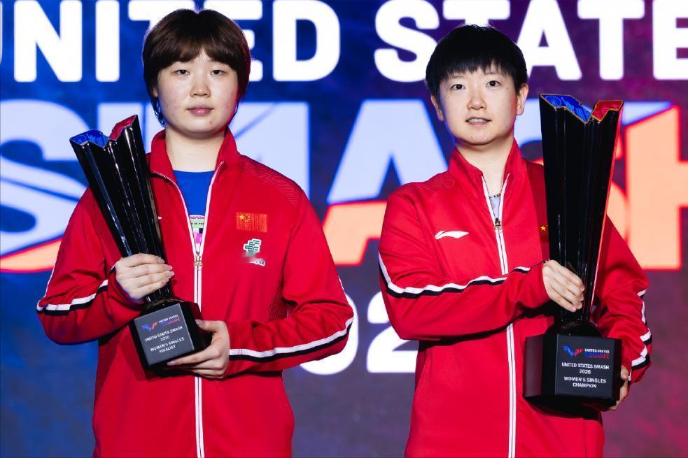 WTT 美国大满贯落幕！国乒 3 冠日韩各 1 金 孙颖莎、松岛辉空单打称王！