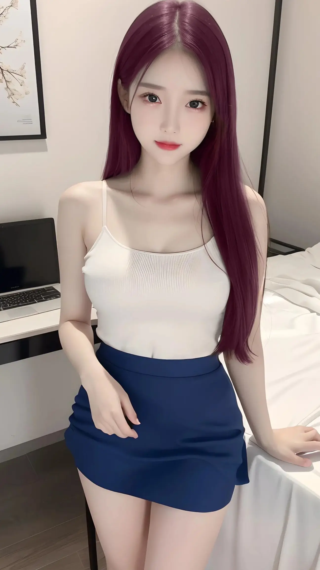 都说白丝好纯，也穿试试。