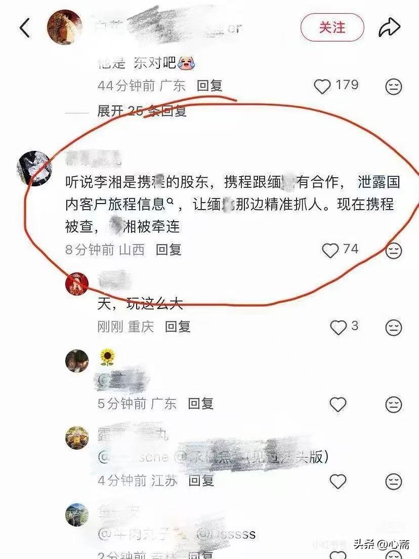 李湘被禁止关注的原因……