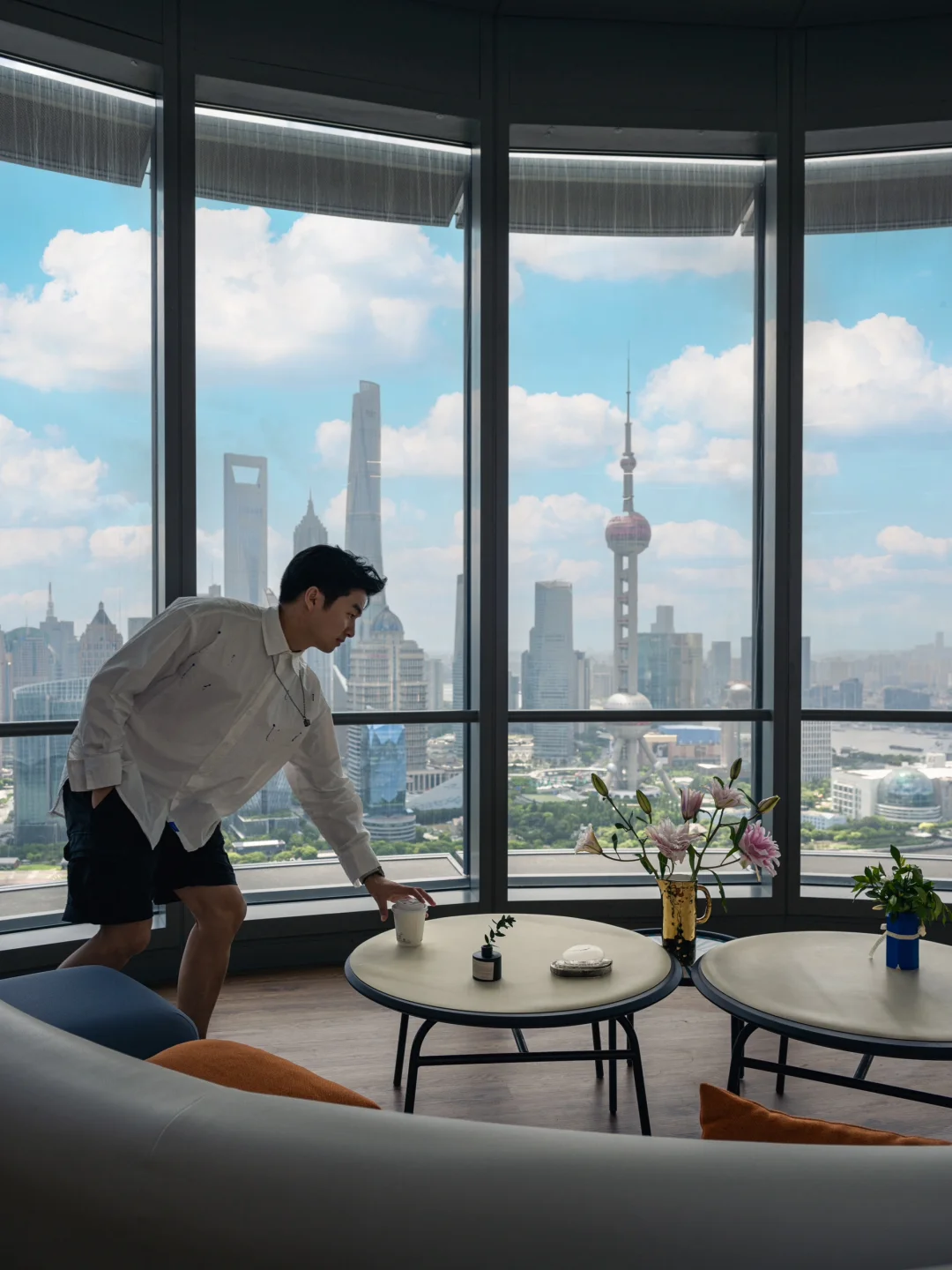 我在上海破费30元包场地，居然拍到人生大片