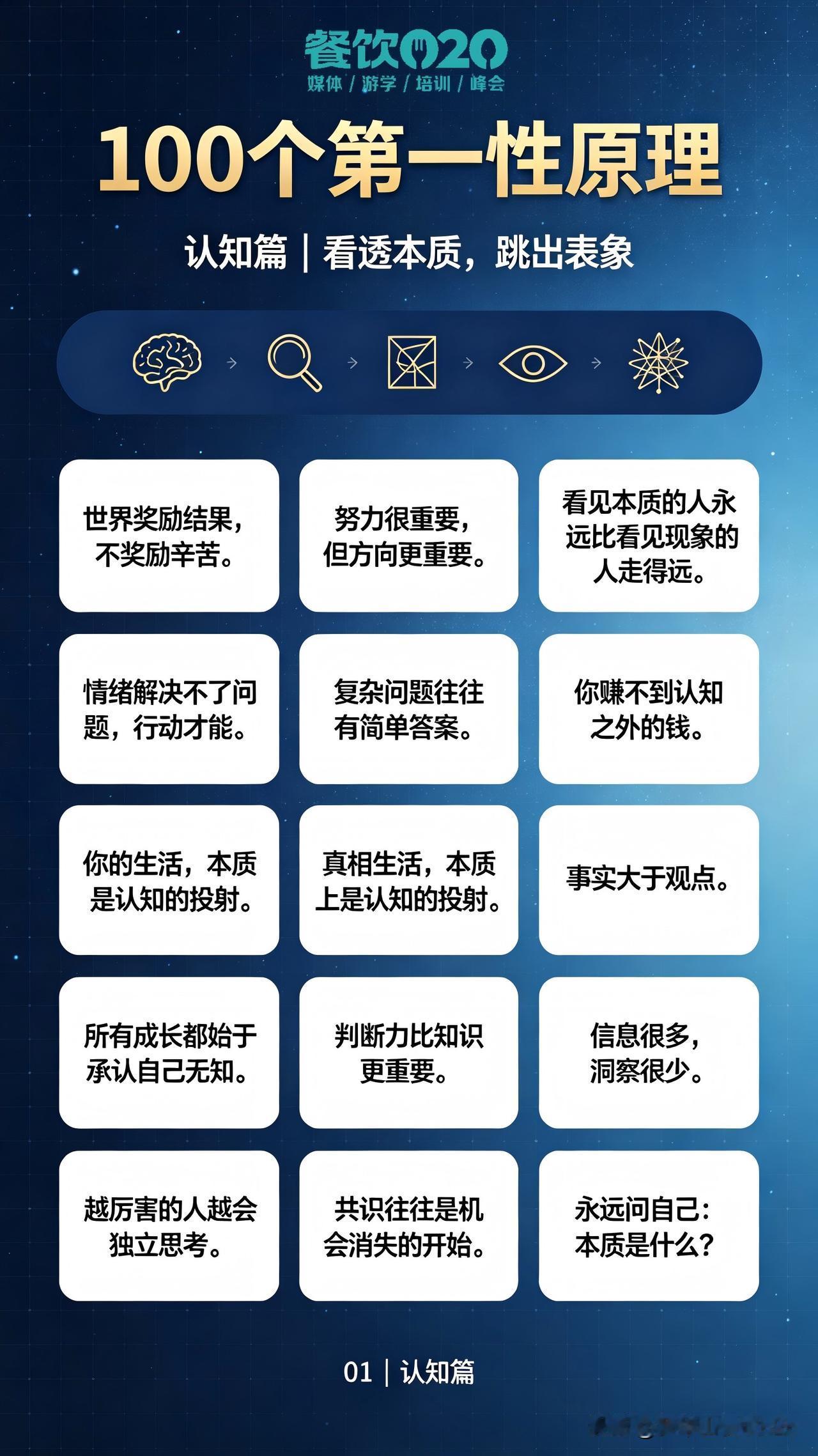 100个第一性原理
成年以后你会发现：人与人最大的差距，不是学历，不是出身，甚至