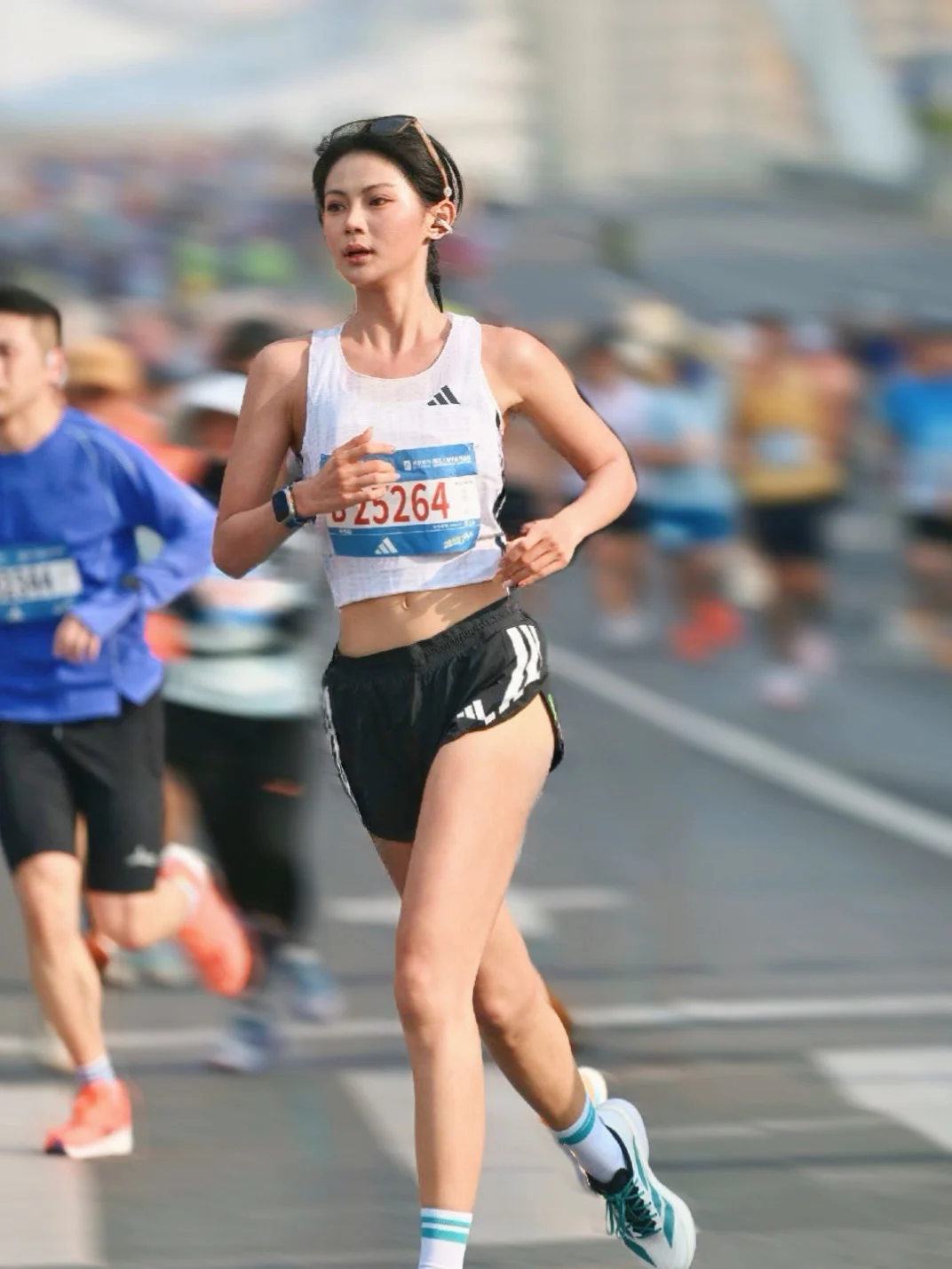 今天没PB，但跑得很开心