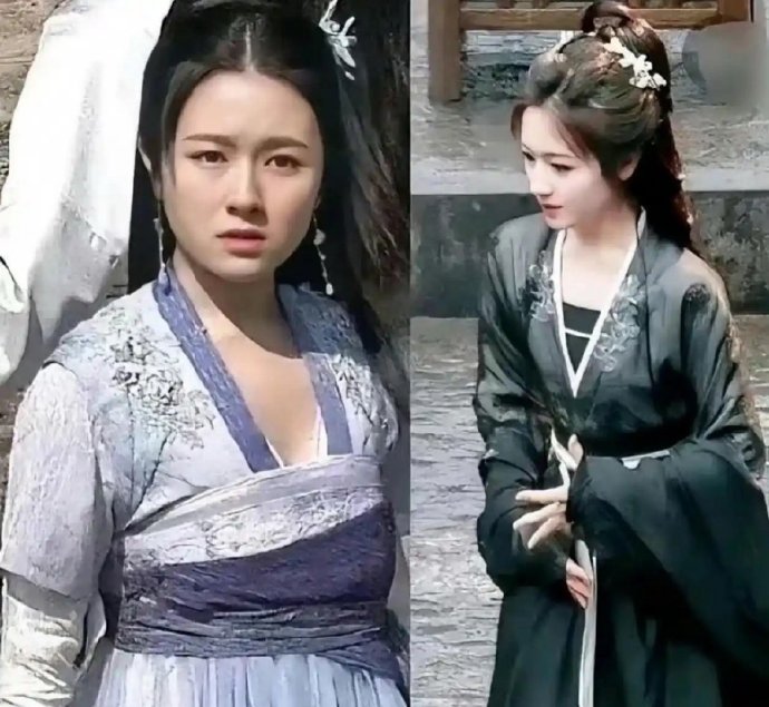 田曦薇和李兰迪对自己也太狠了吧早期和现在的体重相差这么多，果然明星不是一般人能当