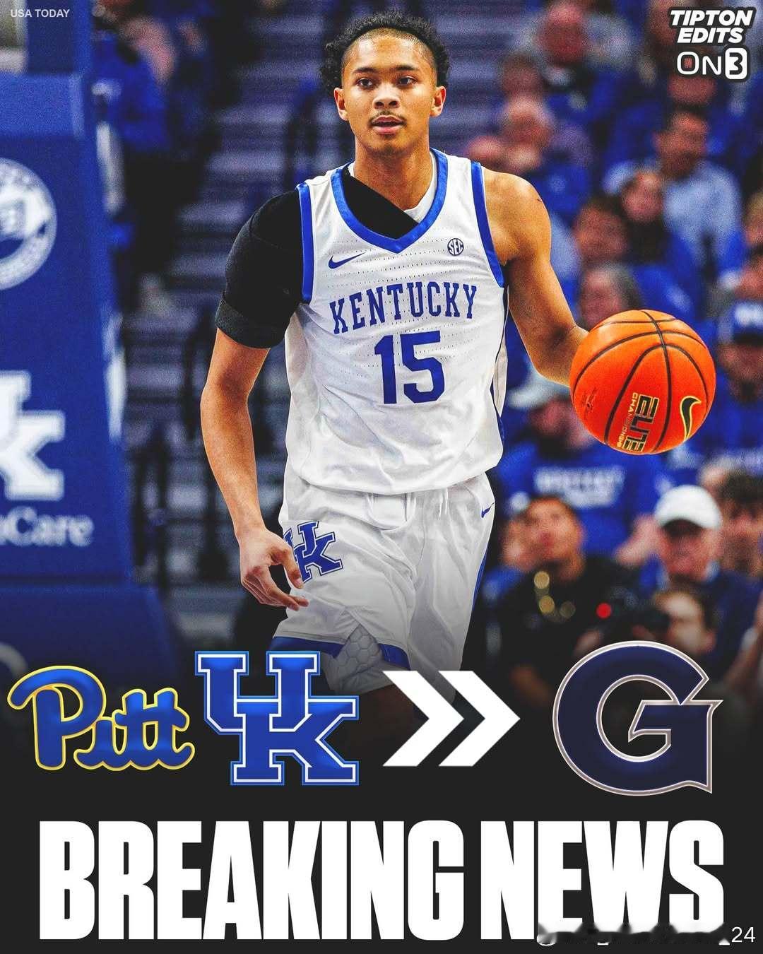 肯塔基大学后卫贾兰德·洛(Jaland Lowe)转学加盟乔治城大学NCAANC