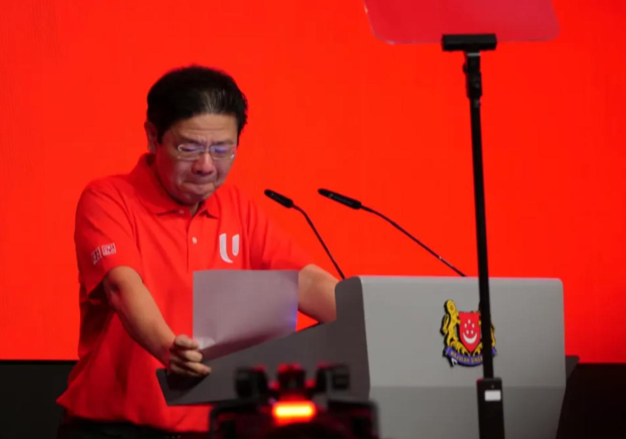 新加坡总理黄循财在五一讲话有点悲伤落泪了，他坦言新加坡处境会很难，为什么会越来越