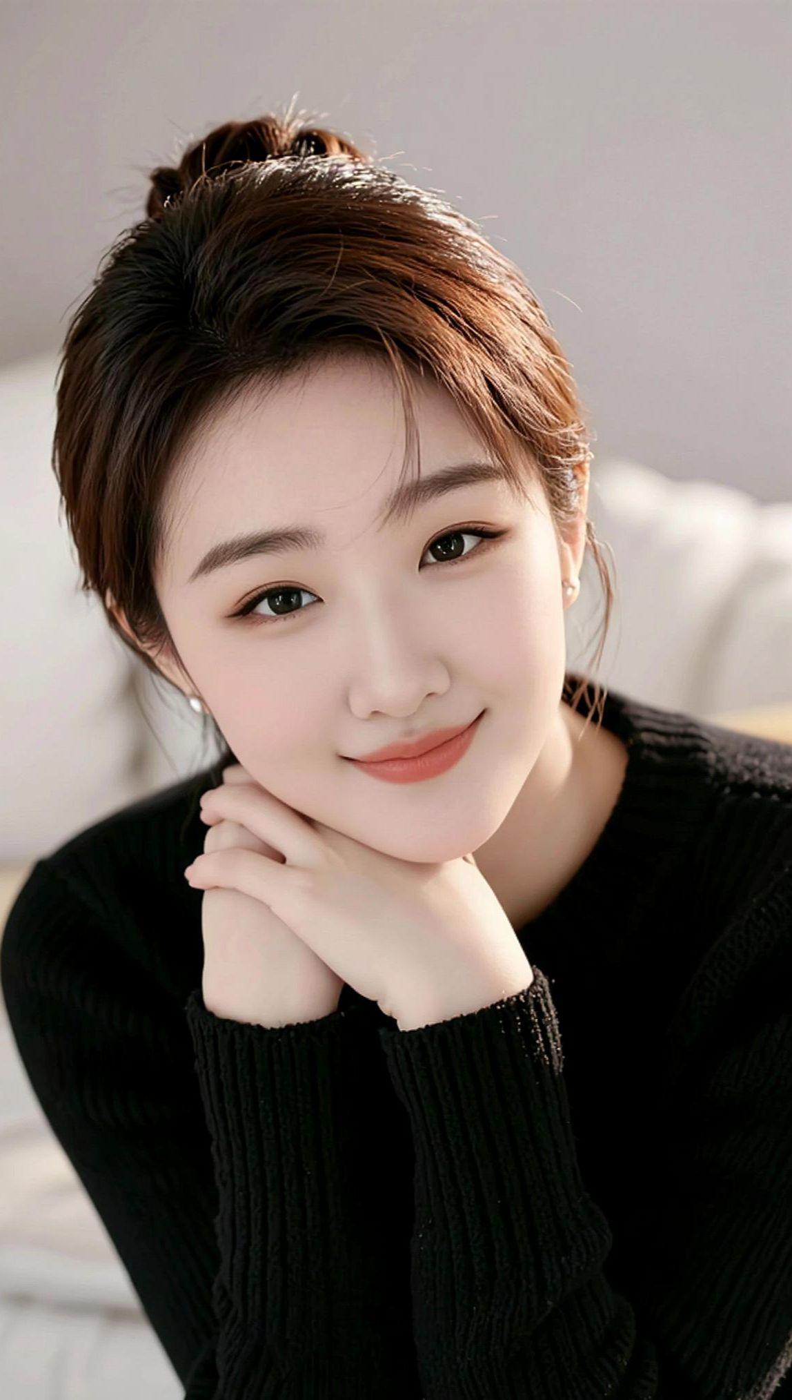 AI温馨发髻写真 抖音ai创作