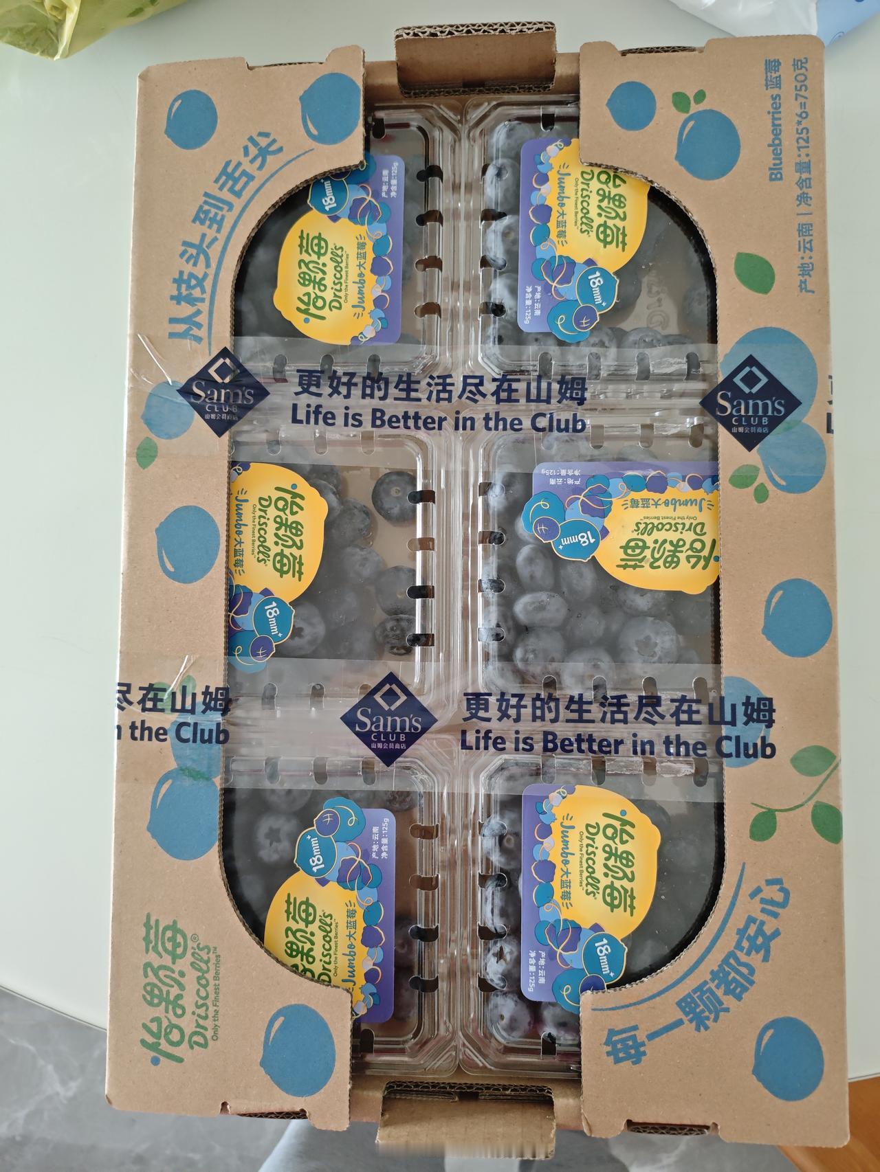 晒出我的今日美食我儿媳妇假期在家买的水果，蓝莓，车厘茄，奶油西瓜块，味道是不错，