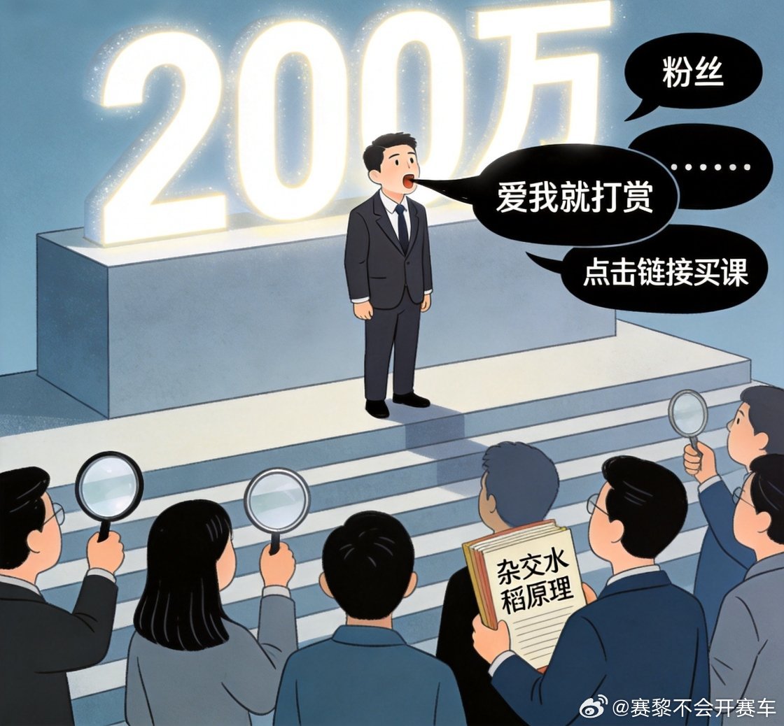 200万粉网红诋毁袁隆平水稻育种技术200万粉丝，不如评论区的明白人多。粉丝数是