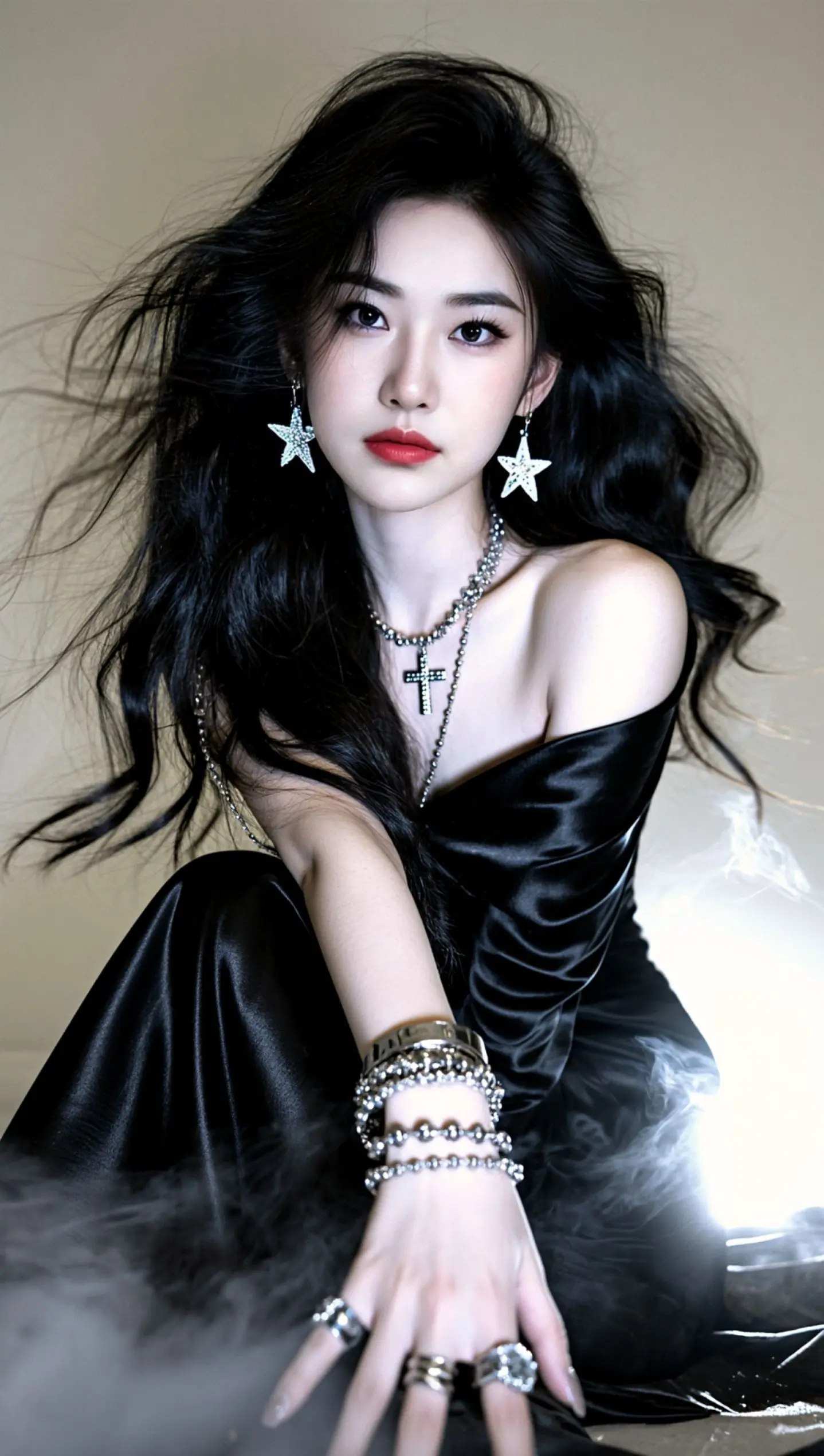 AI暗黑氛围感写真 ai创作