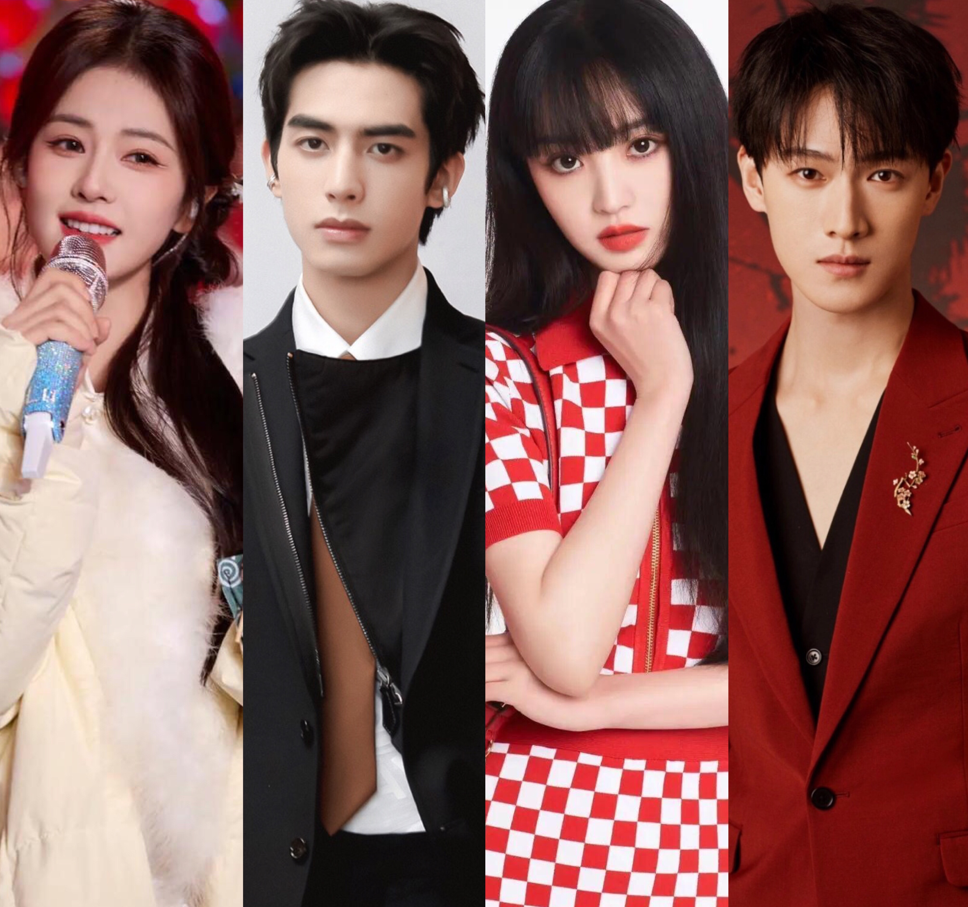 这个春晚节目我想看，男帅女美的，很养眼白鹿李昀锐田曦薇宋威龙 春晚合唱