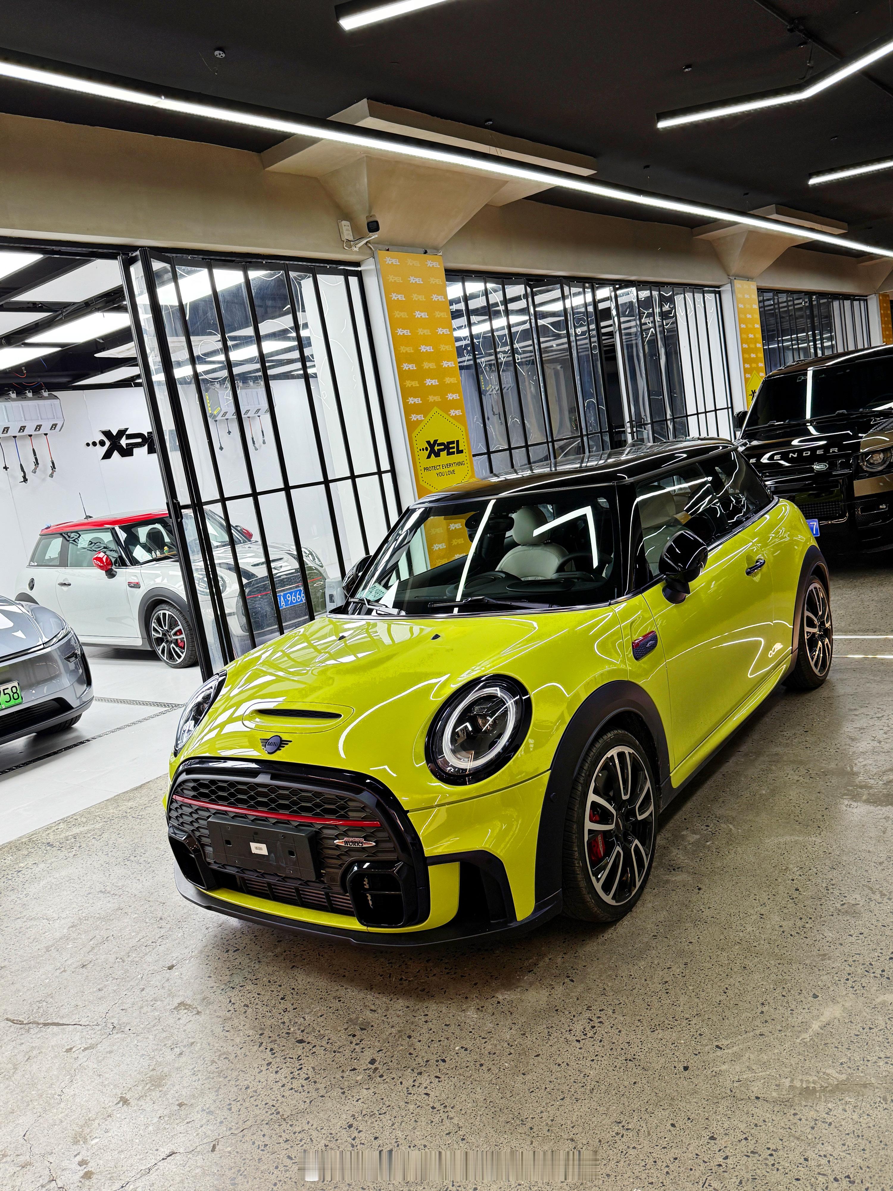 白内饰+菱形格=稀有JCW ​​​