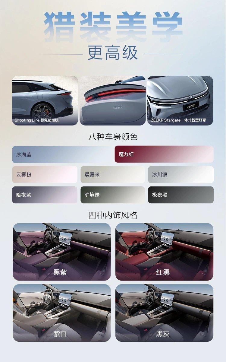 19.39万起的全新极氪007GT，看上去已经是打性价比牌了~极氪007gt