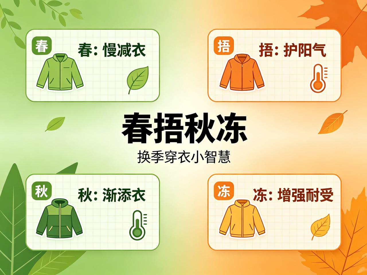 有朋友私信问我：虚灵先生，老话讲"春捂秋冻"，是不是秋天故意少穿点？
我说，您可