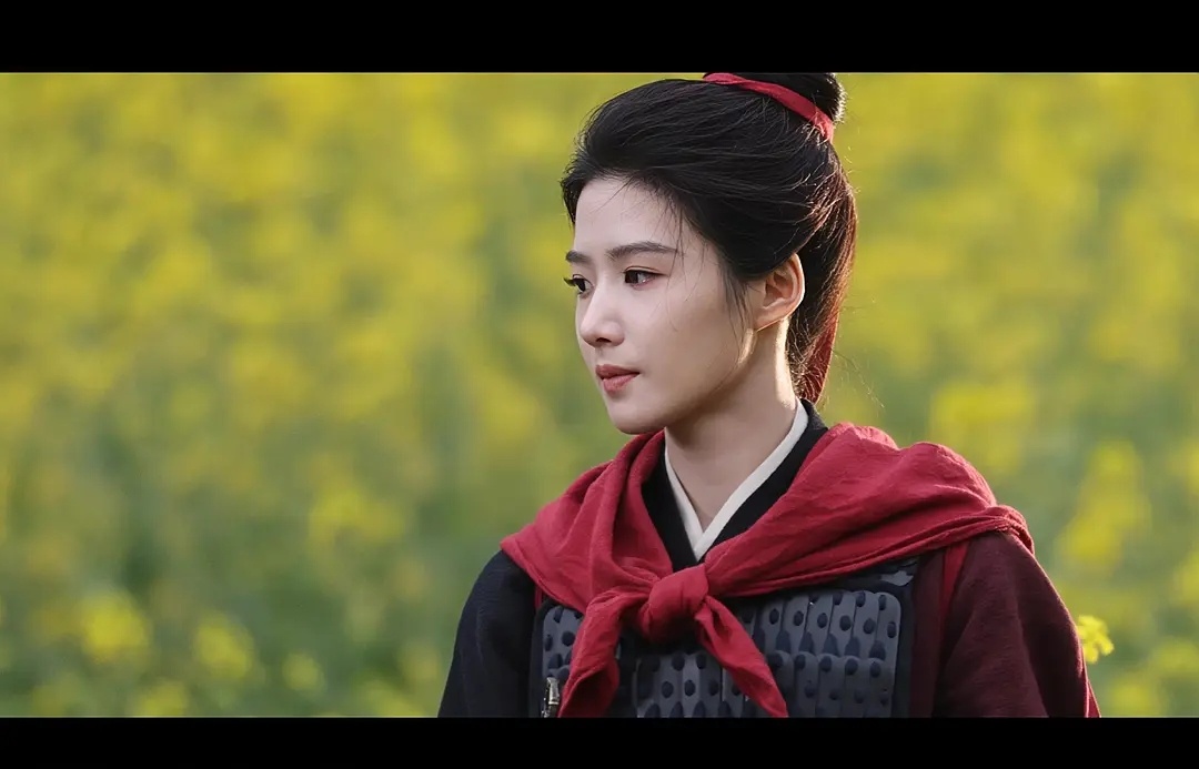 卢昱晓这装扮也要去演大将军了吗 