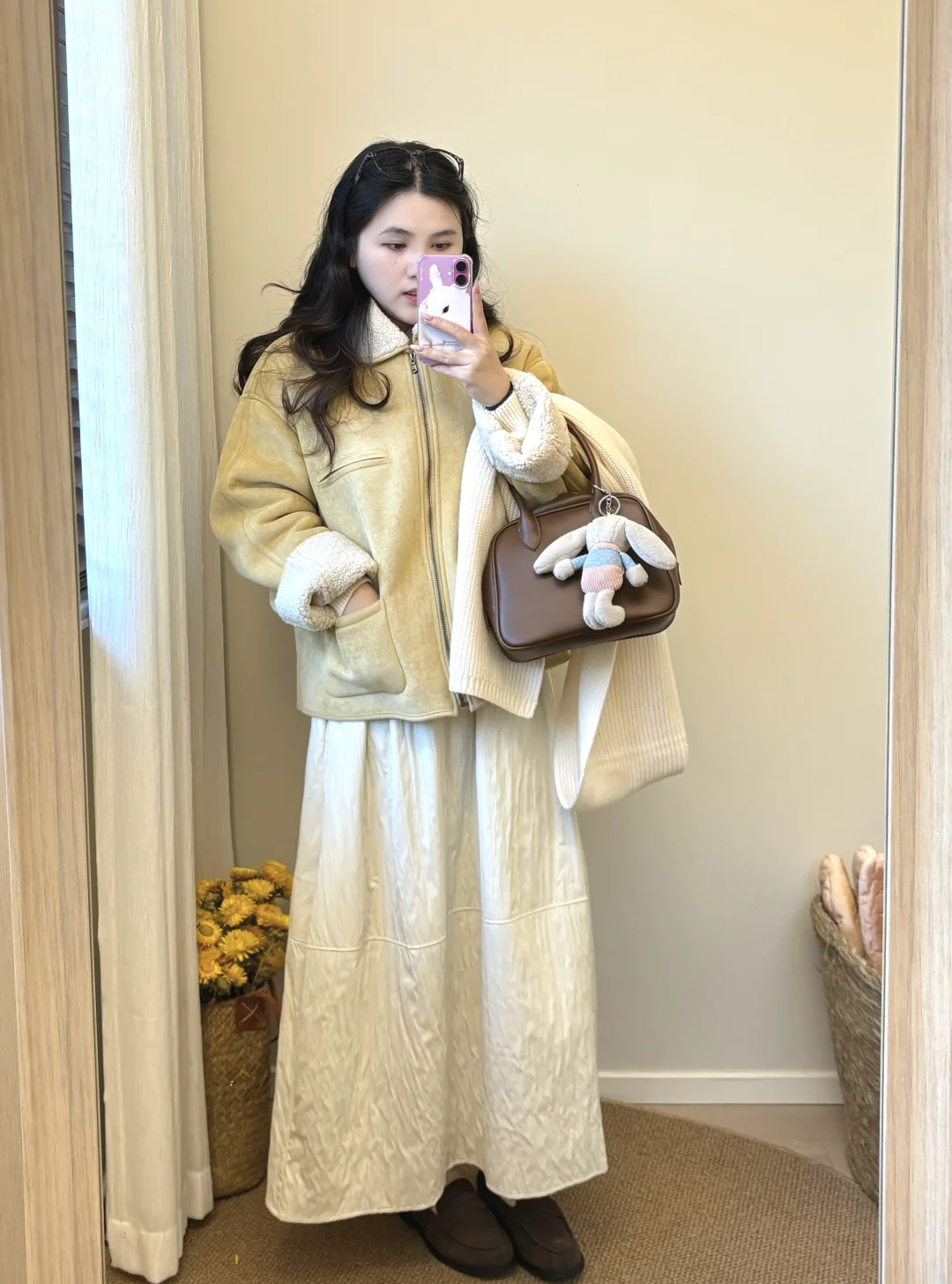 💛新外套和新毛衣都好好看～