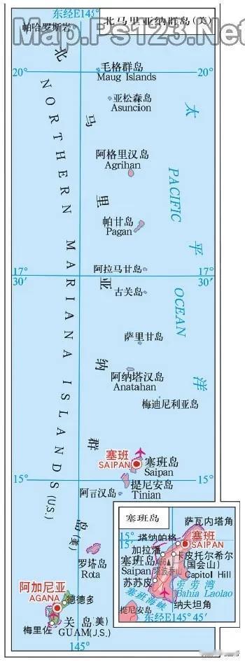 《北马里亚纳群岛🇲🇵》
塞班岛，关岛🇬🇺，美国的战略之岛[抓狂]
逻辑图