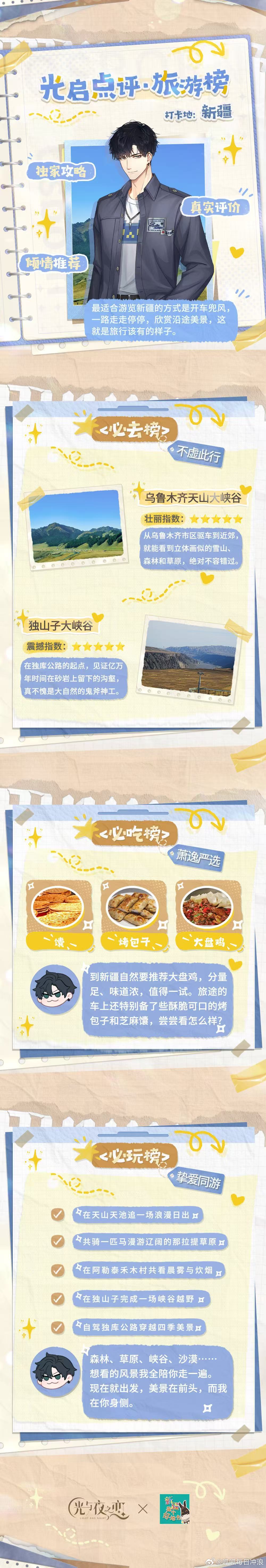 用光与夜之恋打开文旅上到高奢公益，下到披萨甜点，光头，你在联动上还有多少果酱不知
