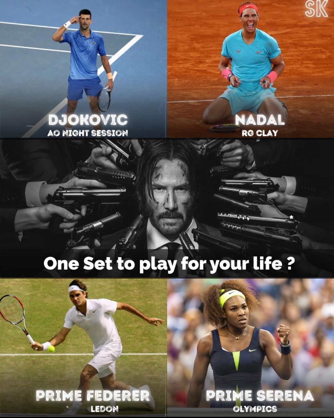 网球talking大会 三王一后在大满贯的最佳胜率统计，很惊人，新一代若干年后能