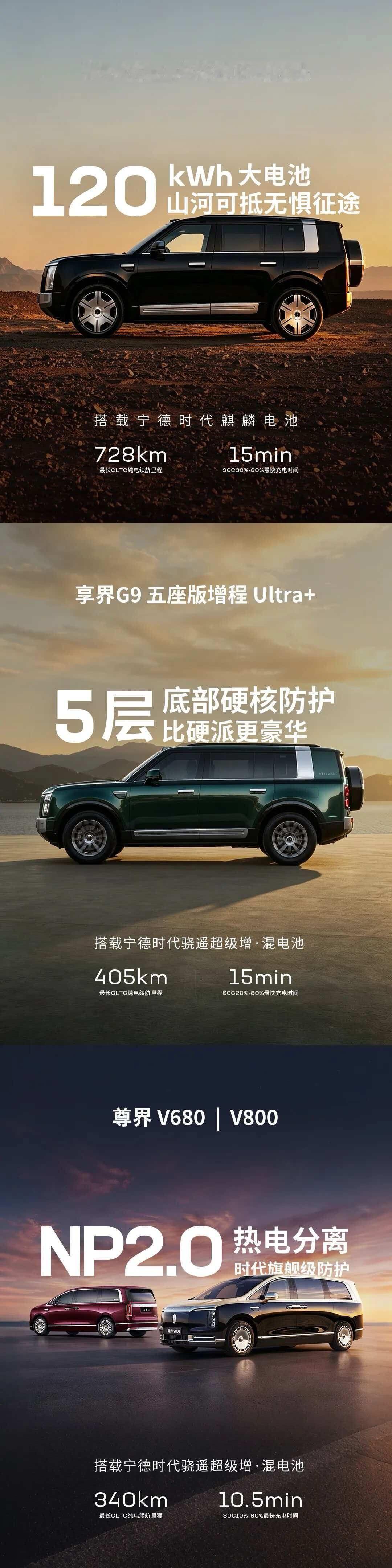 高端车都在用宁德时代电池。鸿蒙智行百万台销量，至今电池0起火，安全至上。 ​​​