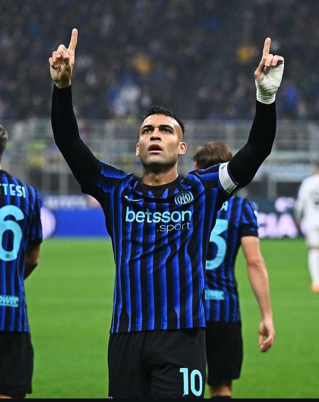 国际米兰vs科莫 劳塔罗破门⚽ !意甲最佳射手依然是劳塔罗·马丁内斯🐂他在14