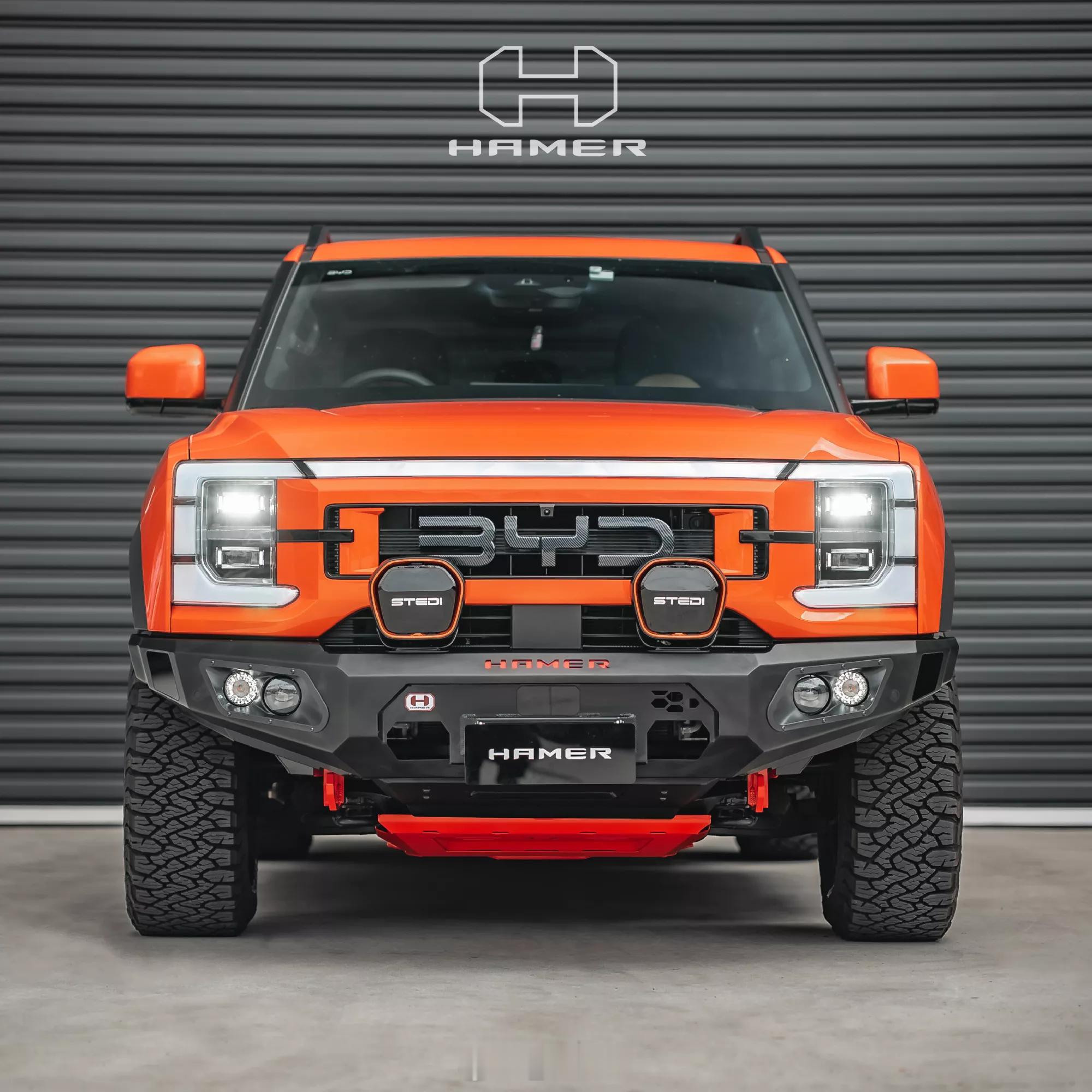 比亚迪皮卡Shark改装案例 比亚迪皮卡Shark上了装备，是不是很帅