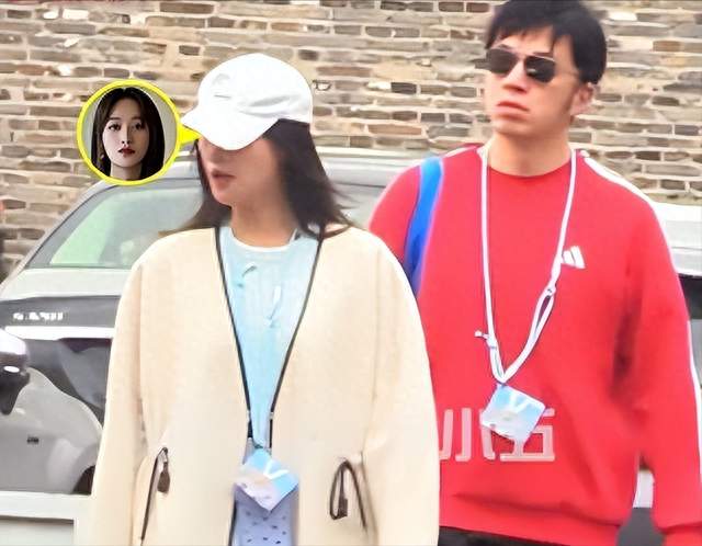 蓝盈莹和男友约会被拍！男友胡子拉碴长相一般，早已见过双方家长