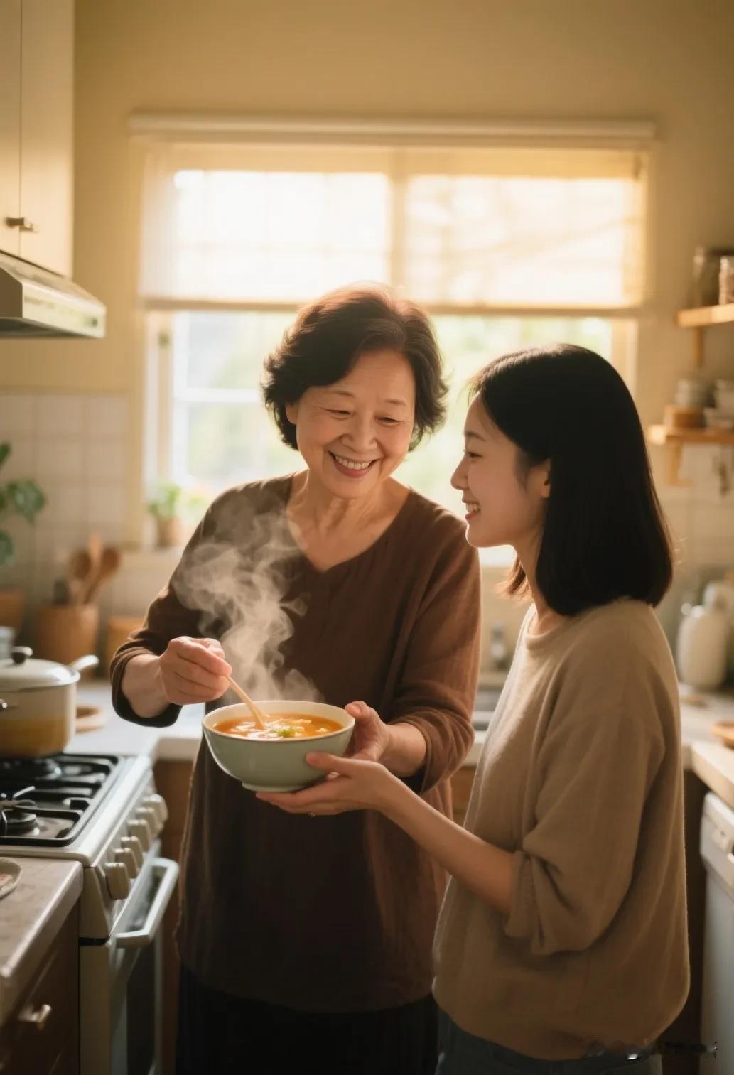 给所有不做饭的人，
一个难听但真实的话：
那个在厨房里忙活的人，
其实是在替你“