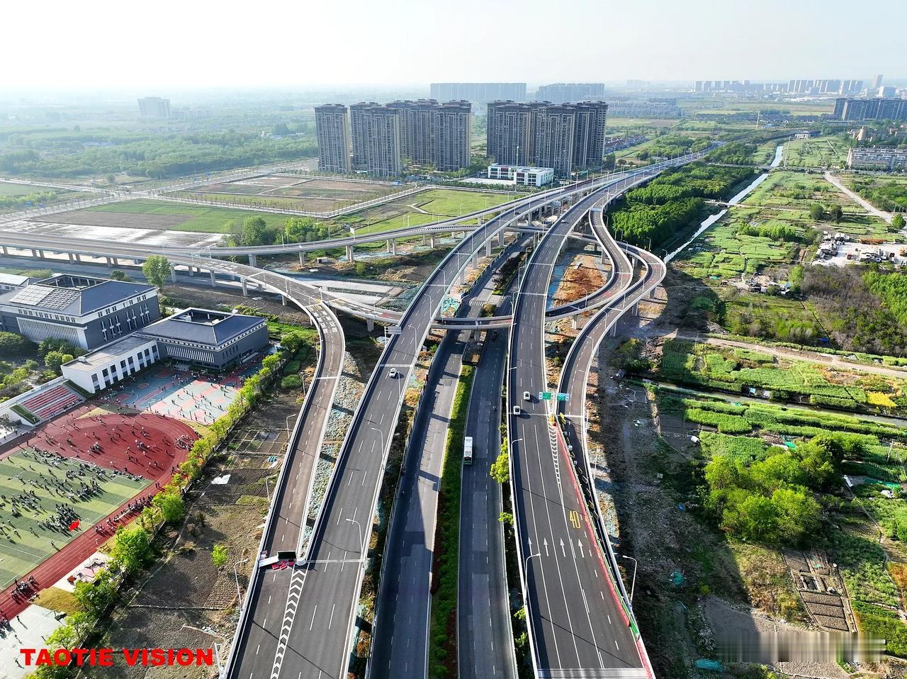 盐城市西环路&康庄大道高架立交