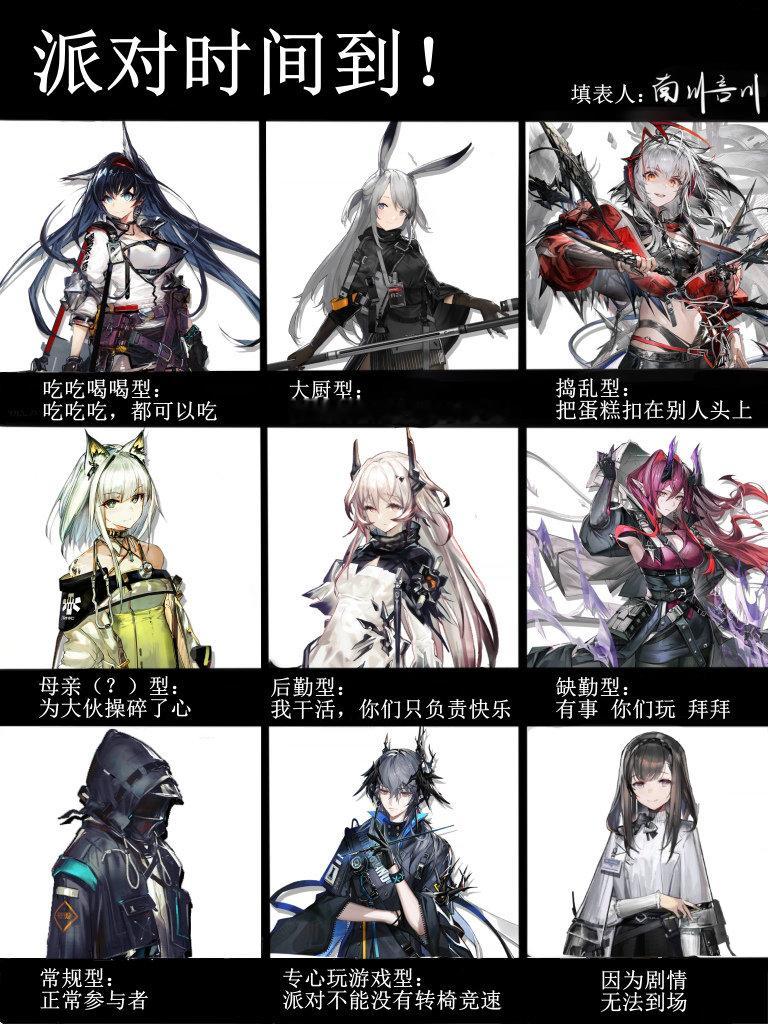 明日方舟团建巴别塔团建聚会be like：#明日方舟##夏日畅想季##我的夏日大