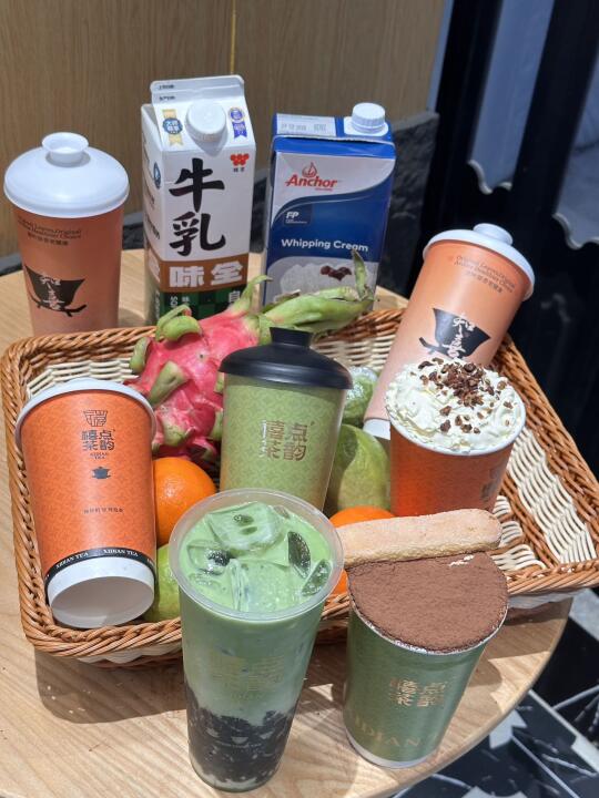 杭州也有了！国风新中式奶茶！！！
