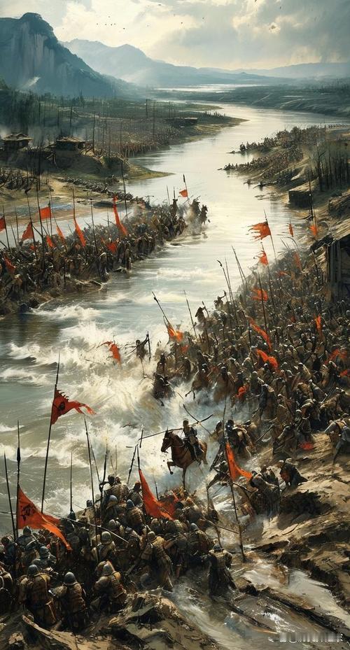 淝水之战

公元383年，正值中国南北朝时期的动荡之际，一场决定未来格局的战役在