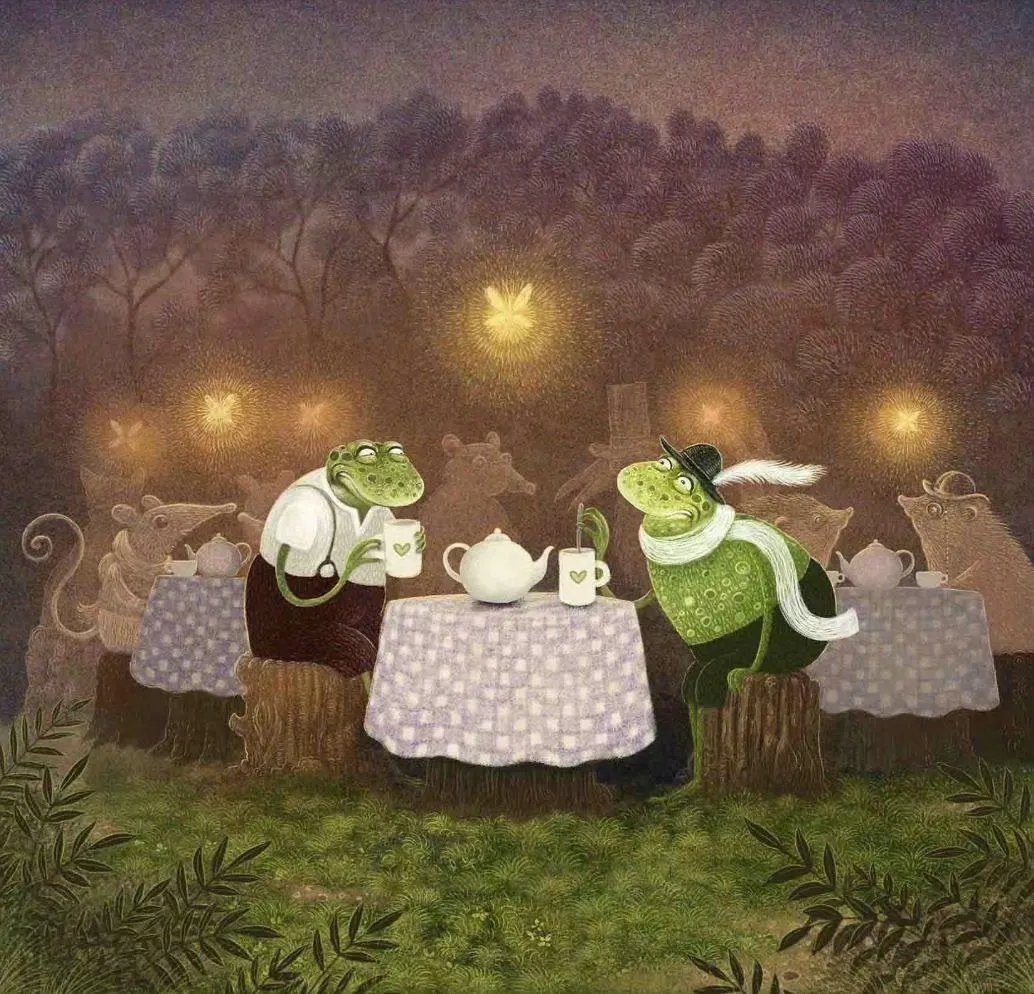 波兰插画师Marcin Minor绘画作品欣赏遇见艺术遇见美好原创