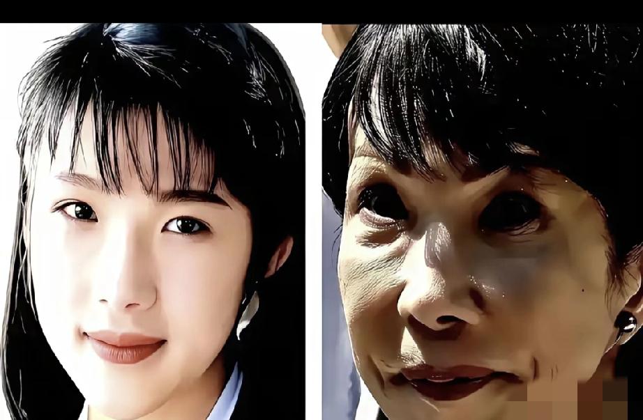 一个人的容貌变化，怎么能如此之大呢？
一个如花般的容貌，只不过经过了短短的二三十