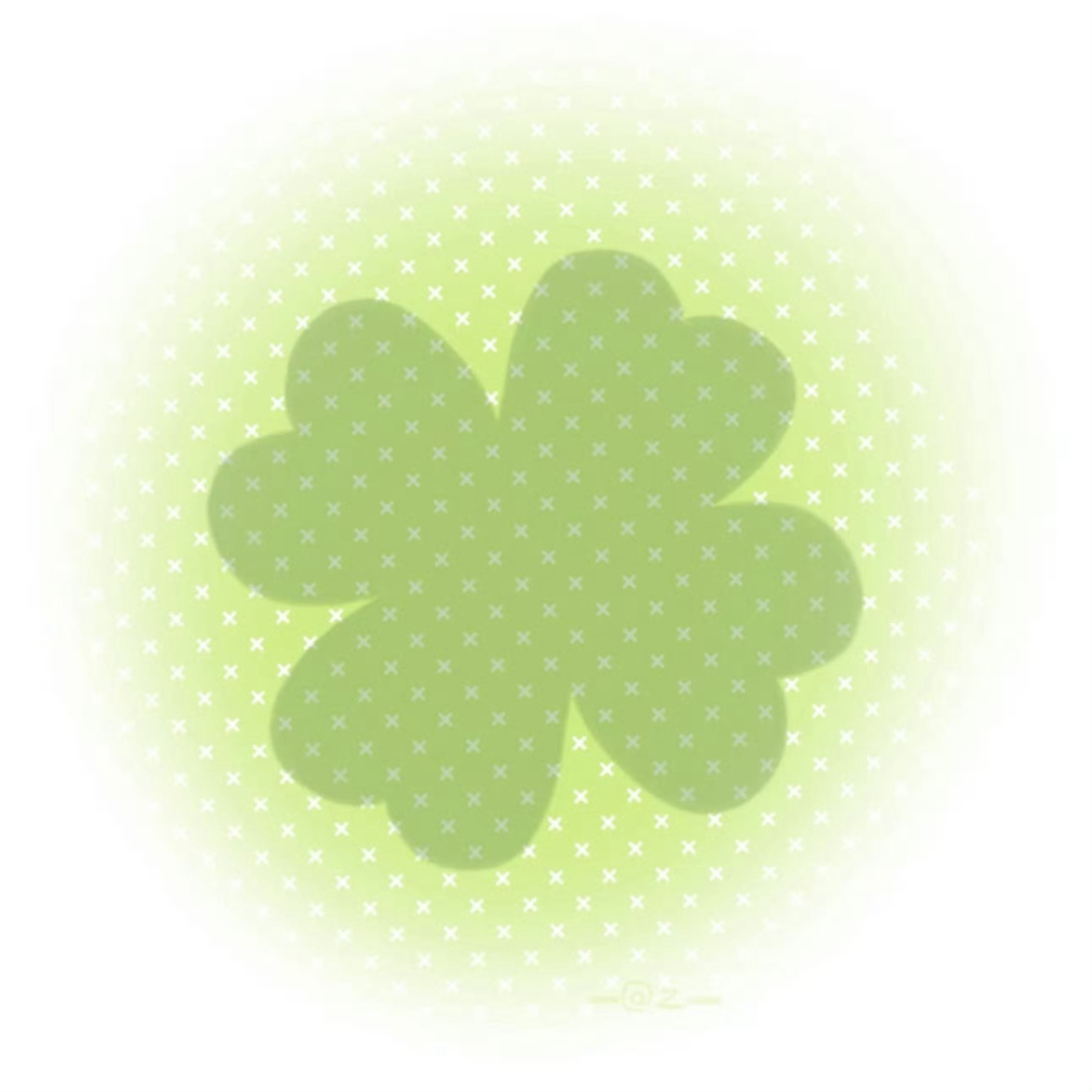 幸运降临我手心 特地搭配的🍮🍀 ​​​