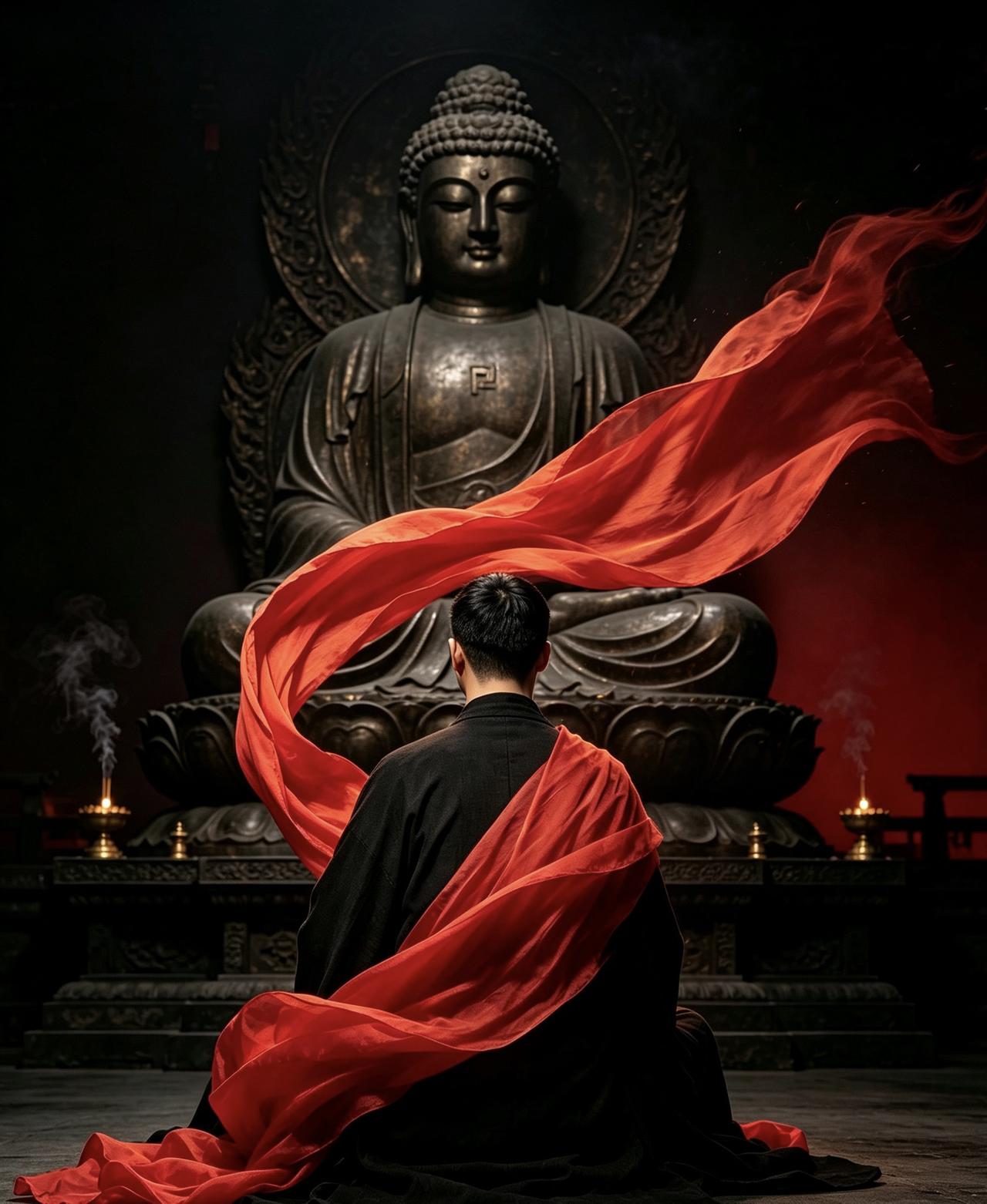 我终究成了人间的佛
愿所有苍生安康
商道、人道、世道
我懂得太多
愿接受一些无名