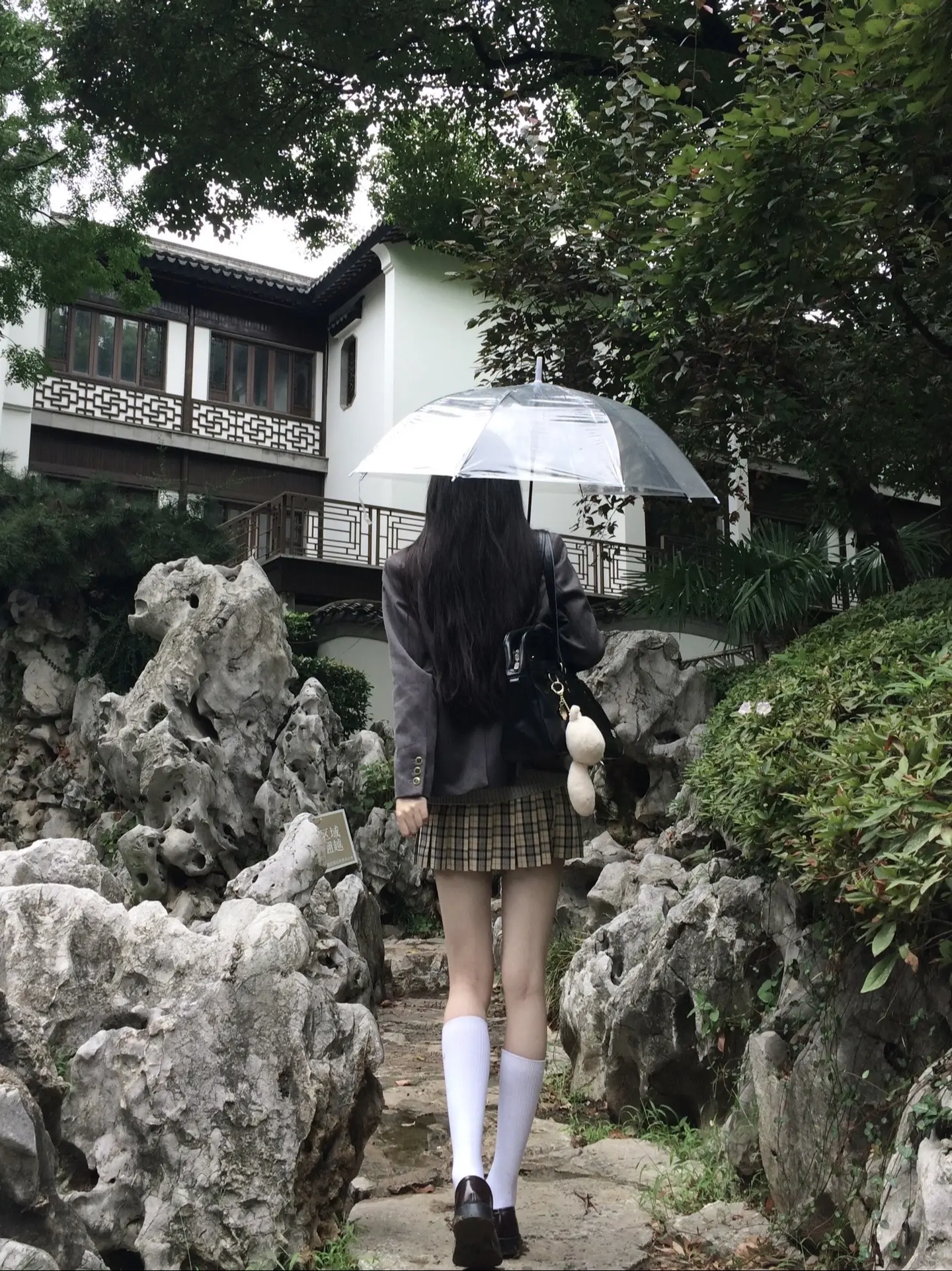 雨天 JK 透明伞