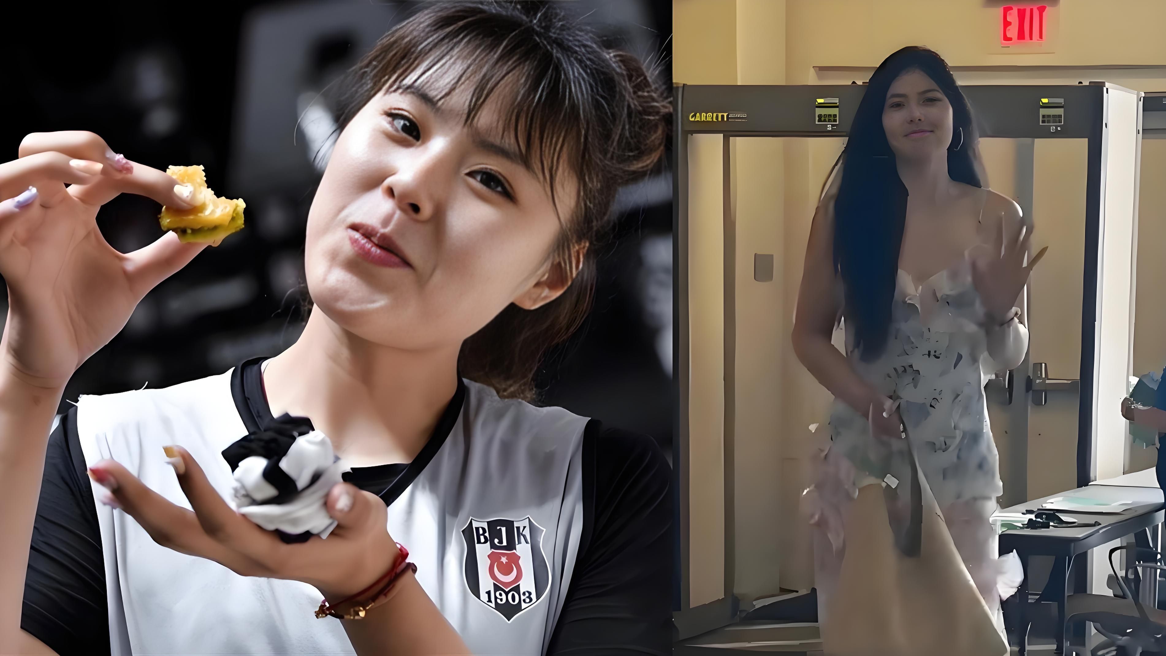 李月汝长裙造型美出圈！2米01高挑身形，娃娃脸笑容太圈粉了